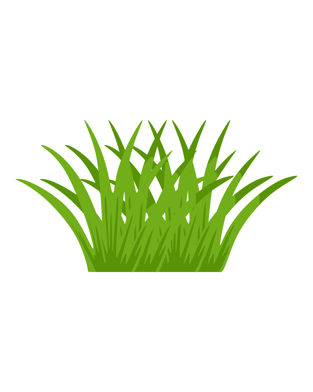 A digital illustration of green grass