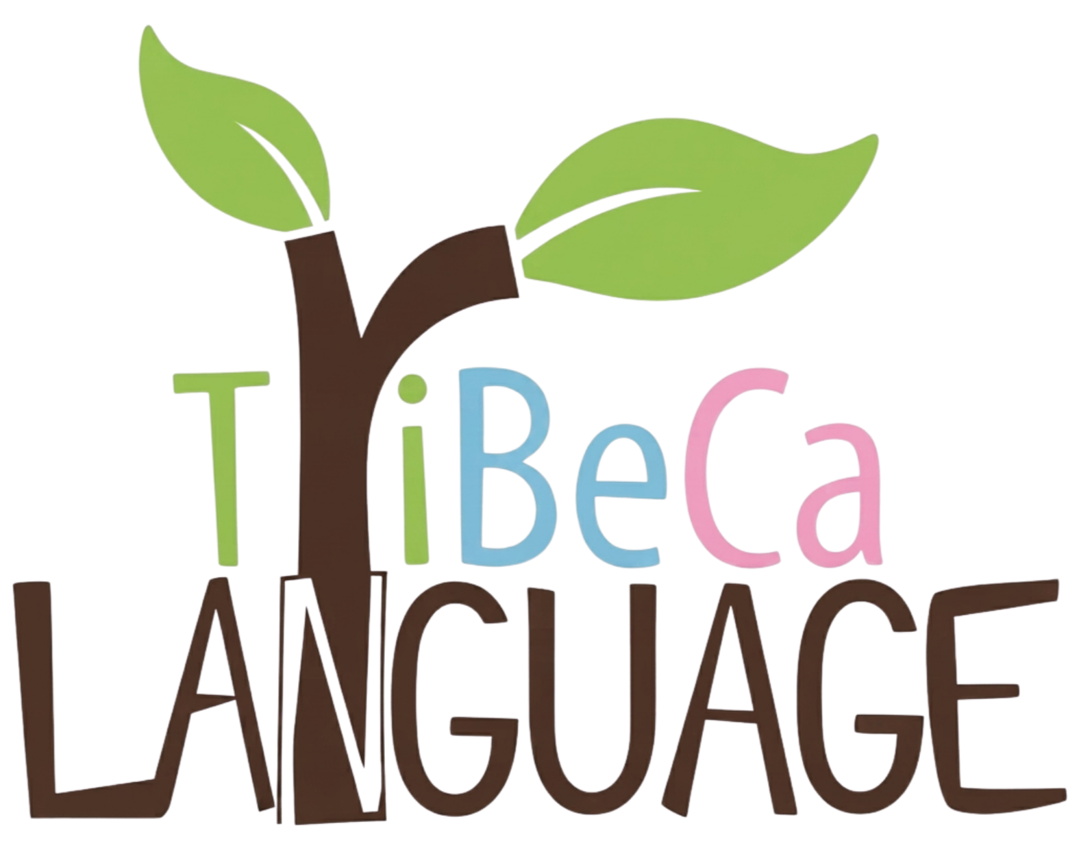 Colorful 3D logo with the words "It Be Leafy" and "LANDSCAPE" beneath, featuring a brown tree trunk with green leaves.
