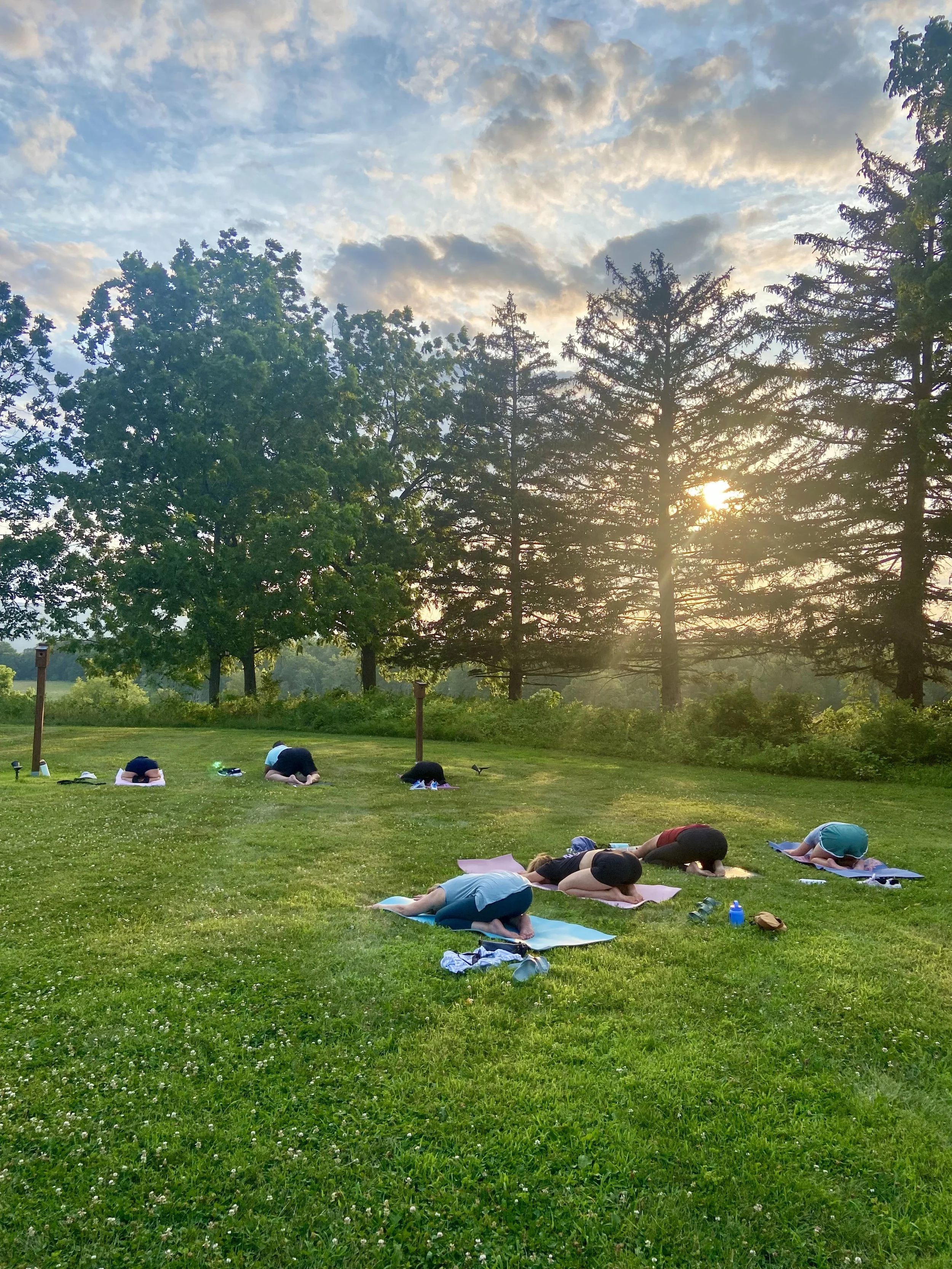 Sunset Yoga at Cromwell Manor Inn Drop In Class