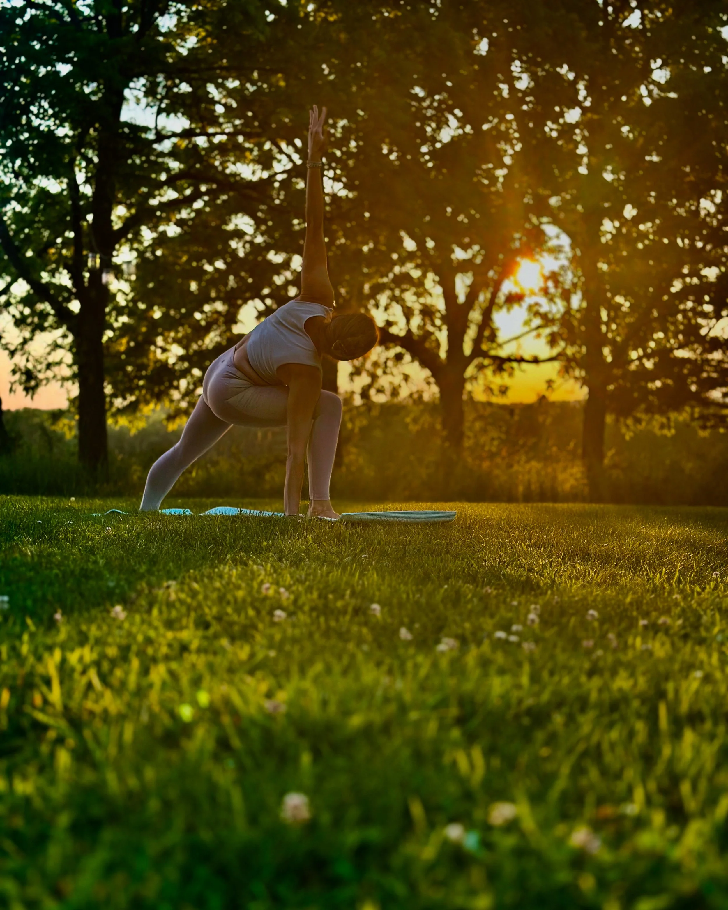60 minute Private Sunset Yoga at Cromwell Manor Inn for 1-2