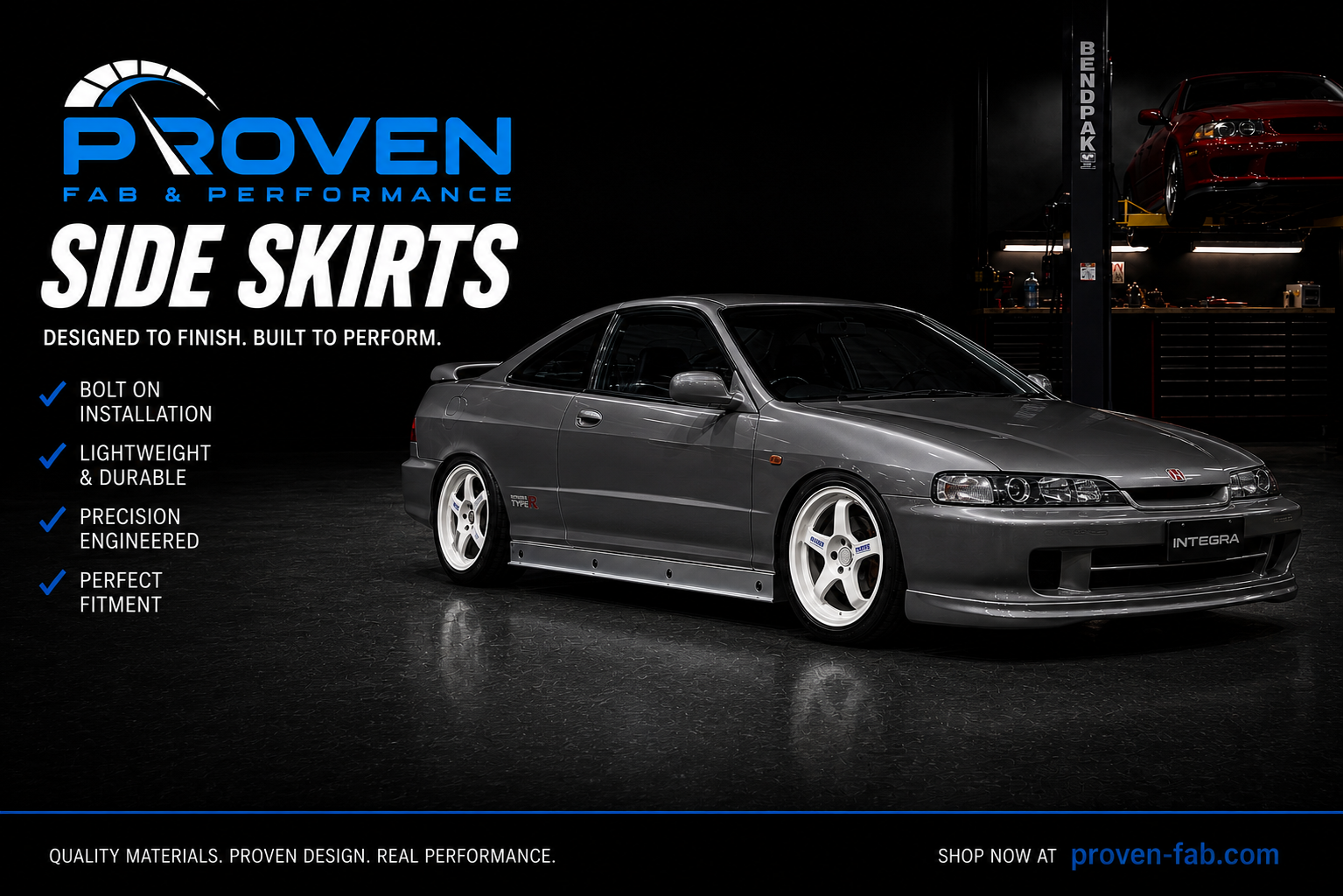 DC2 Intergra Coupe Only 3.5" (1-3 Week Lead Time)