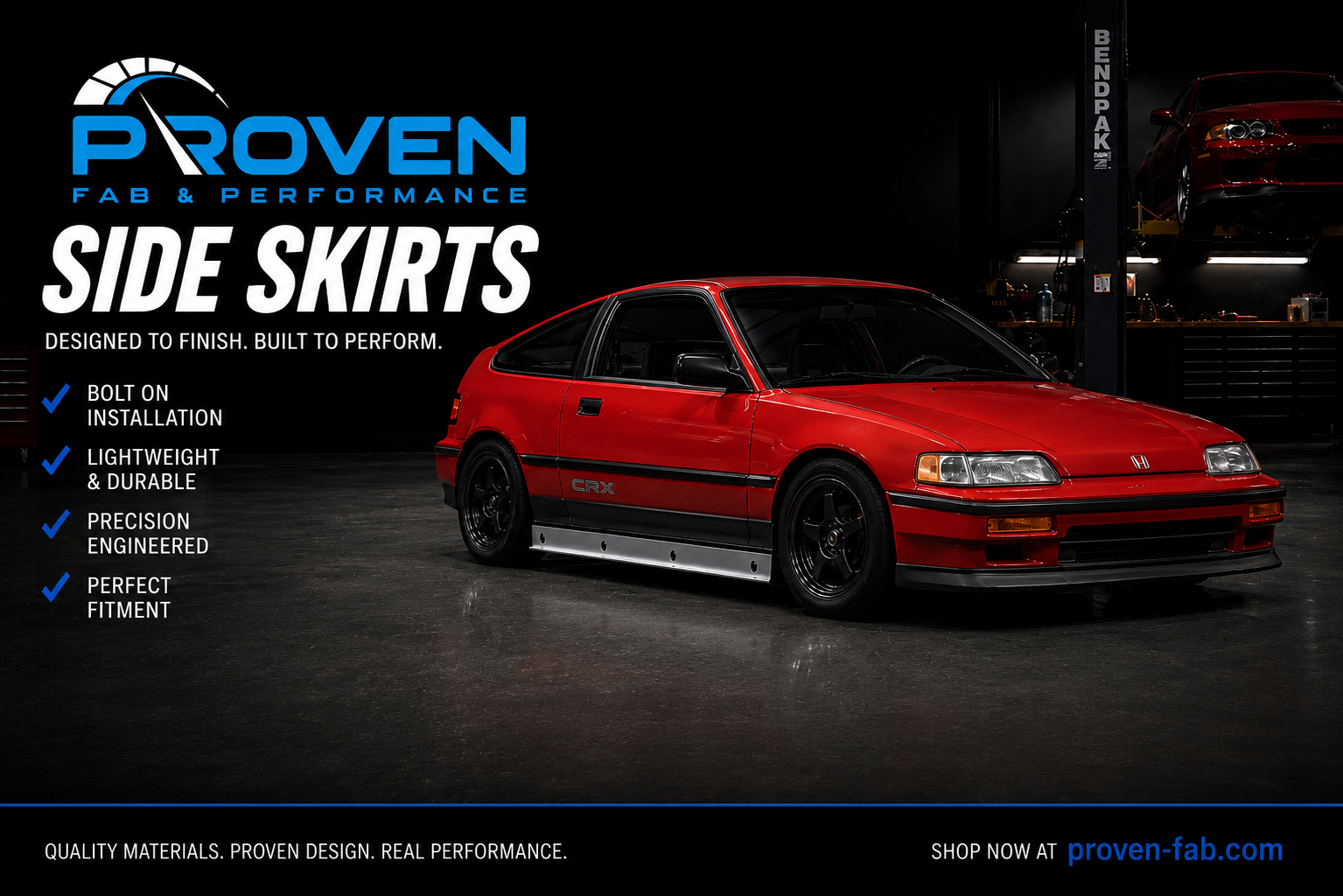 Honda Crx 3.5” (1-3 Week Lead Time)