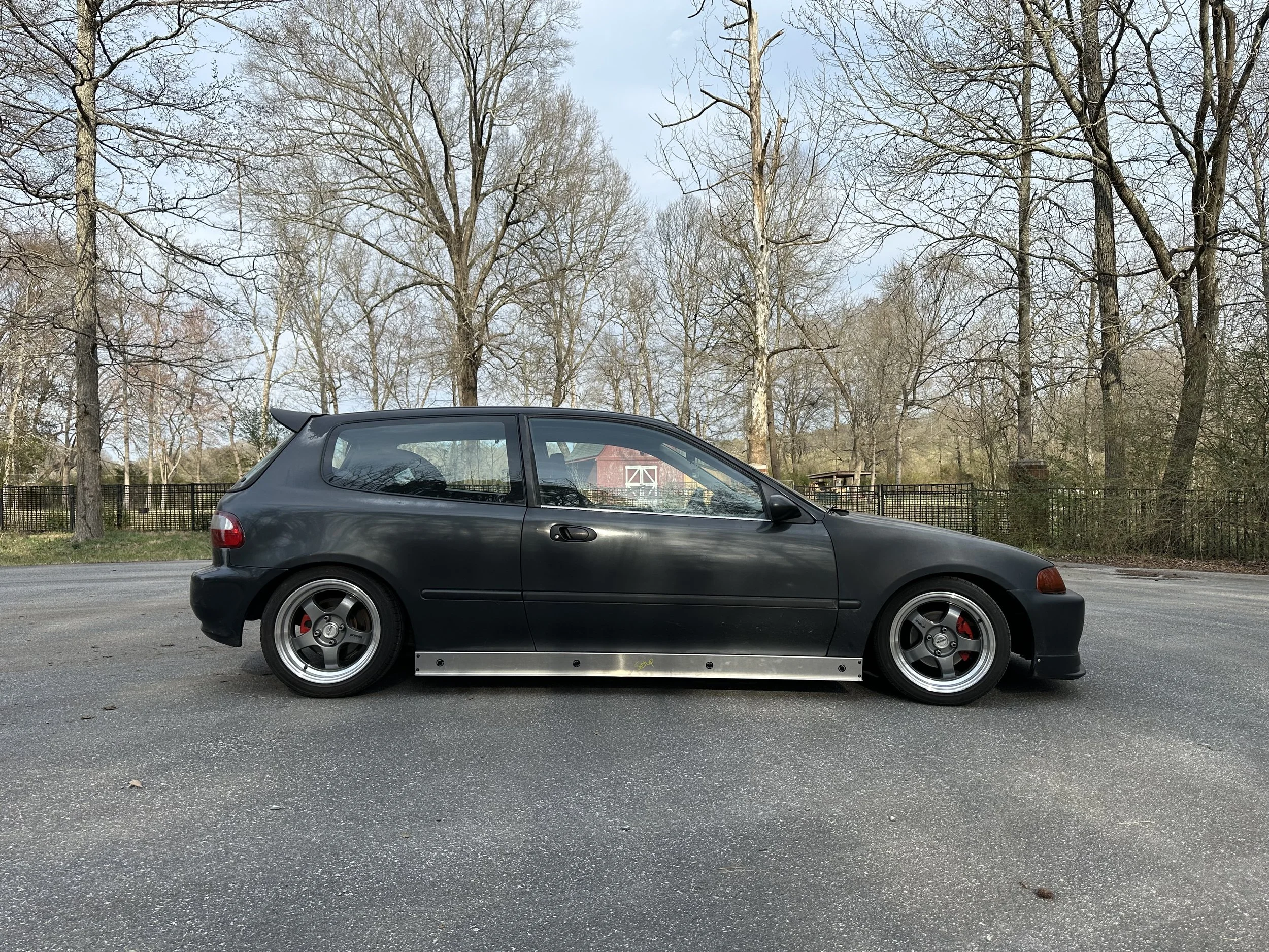 Honda Civic Eg Hatchback 92-95 Side Skirts 3.5"