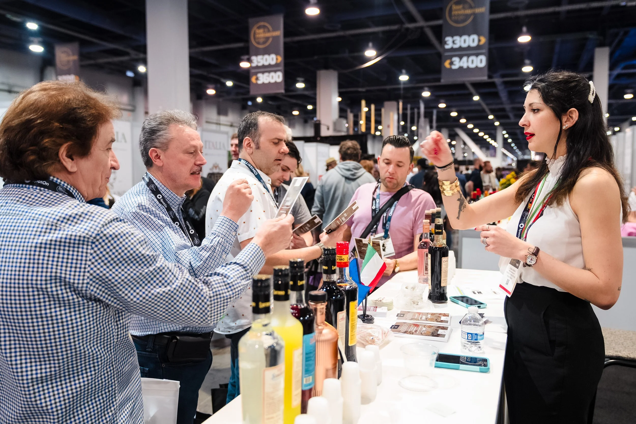 Trade show brand activation at Las Vegas corporate event