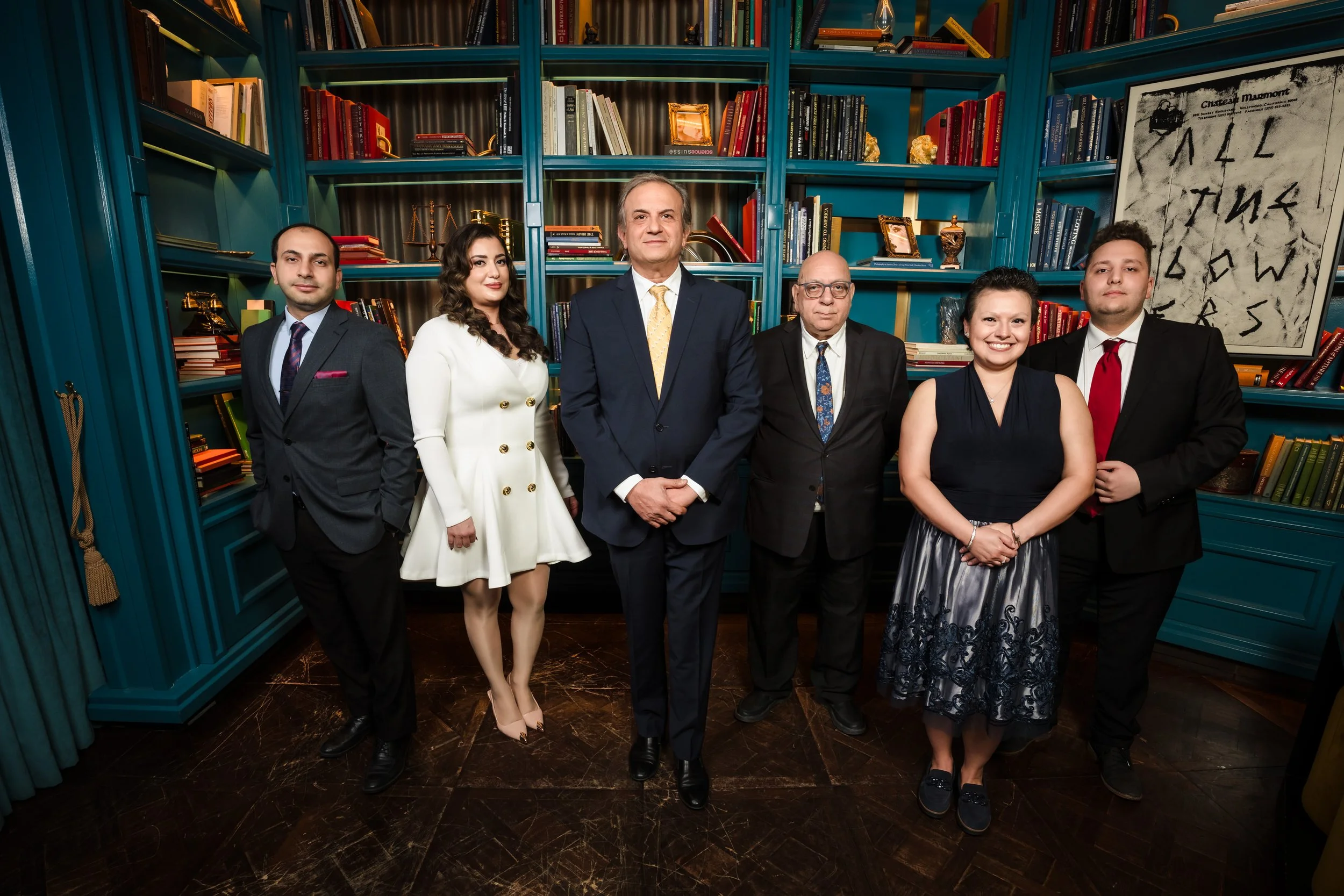 Corporate team portrait session in Las Vegas