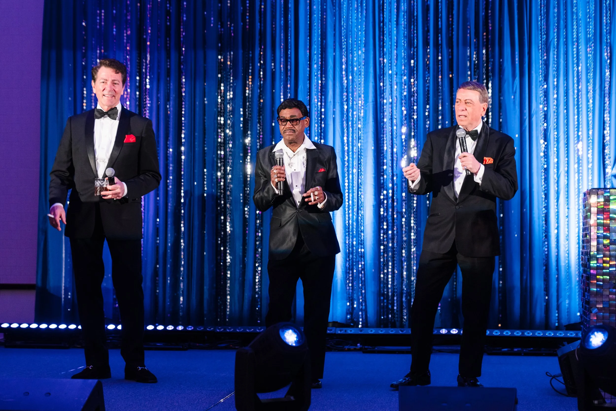 Corporate dinner environment photography in Resorts World Las Vegas