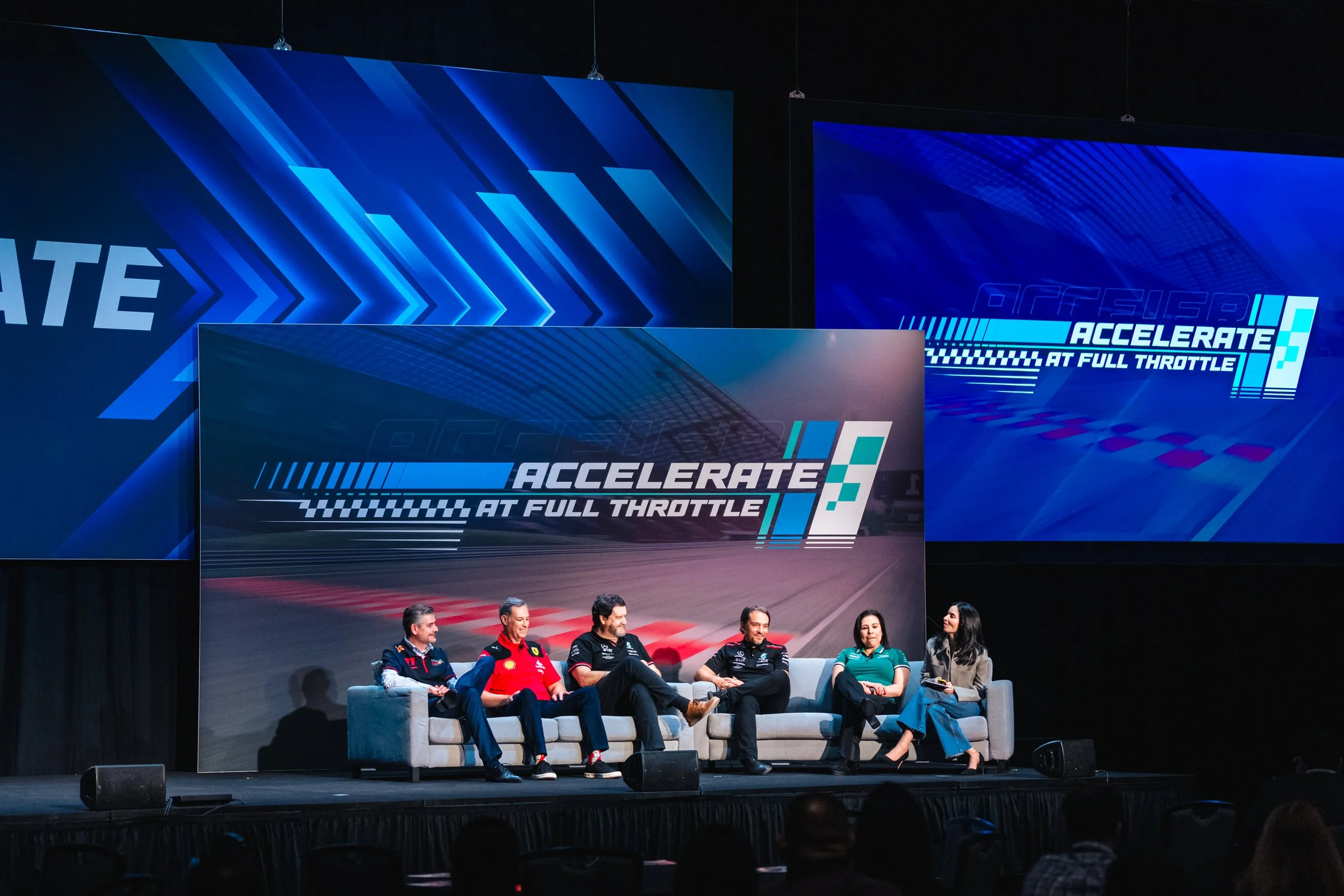 Panel discussion during Las Vegas corporate conference