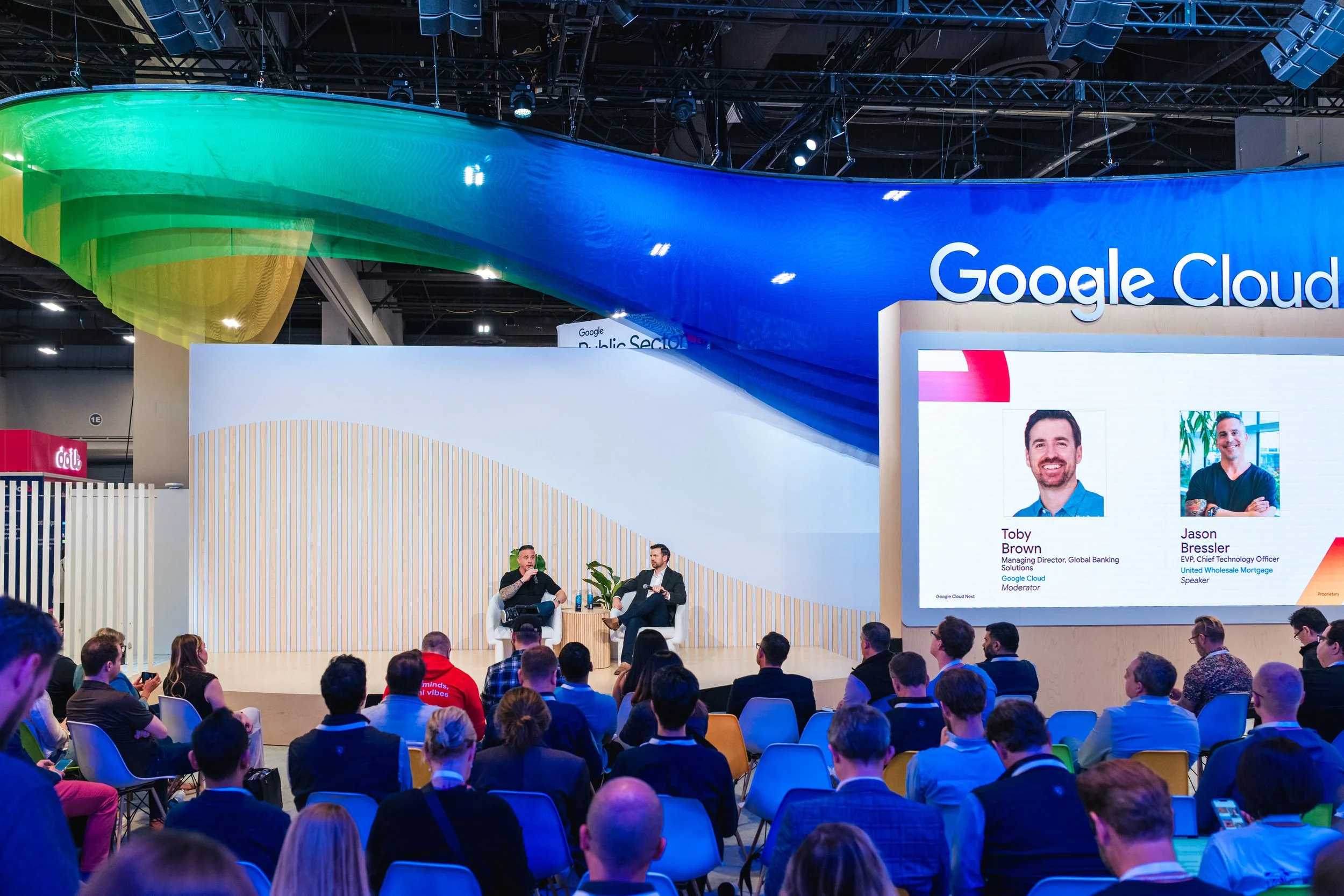 Breakout session photography during Las Vegas corporate conference