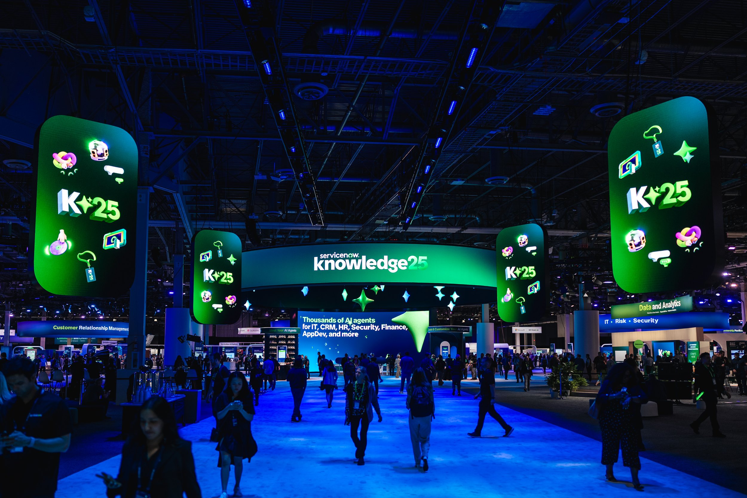 Expo floor documentation at Venetian Resort Expo