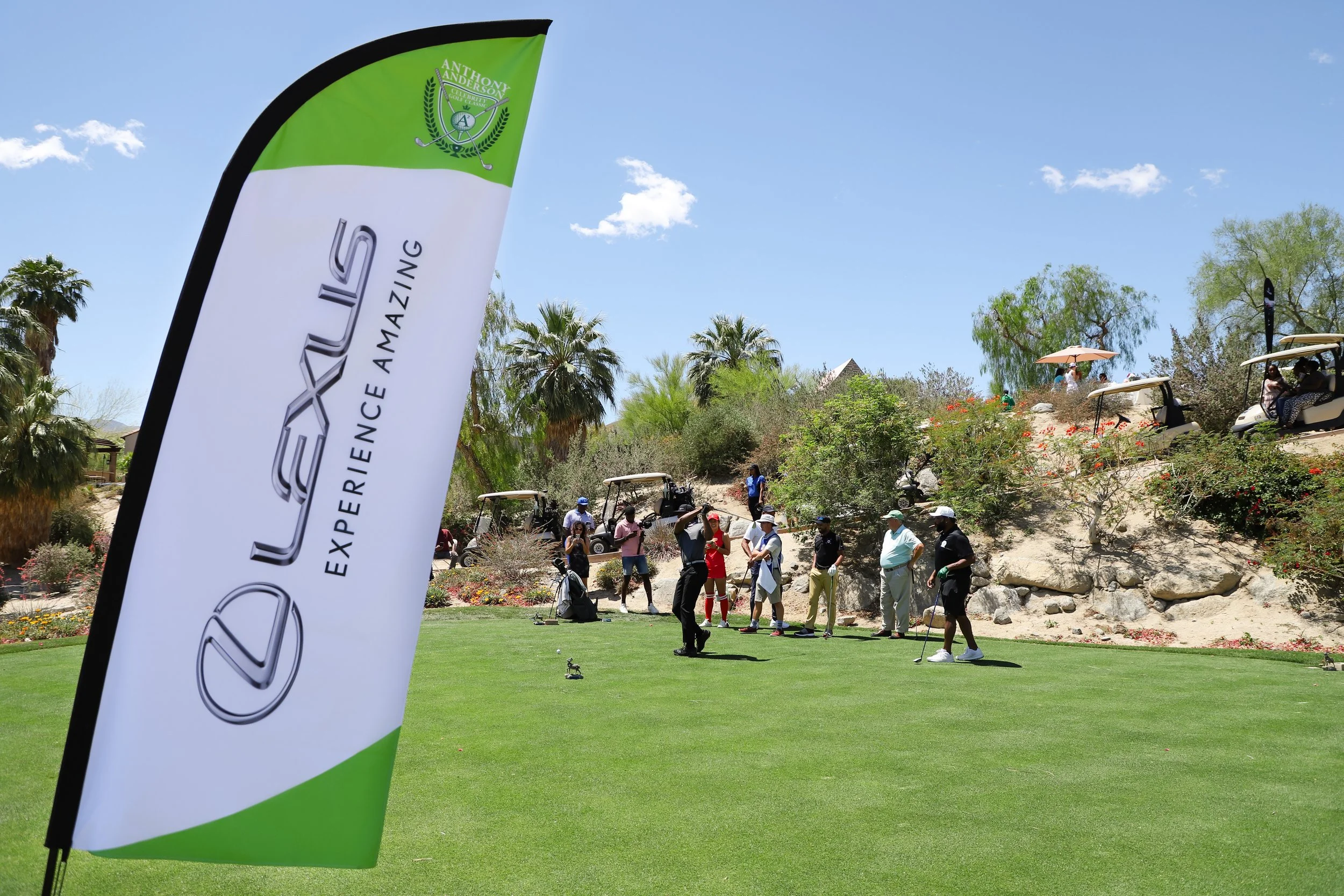 Branded event photography at Las Vegas golf course