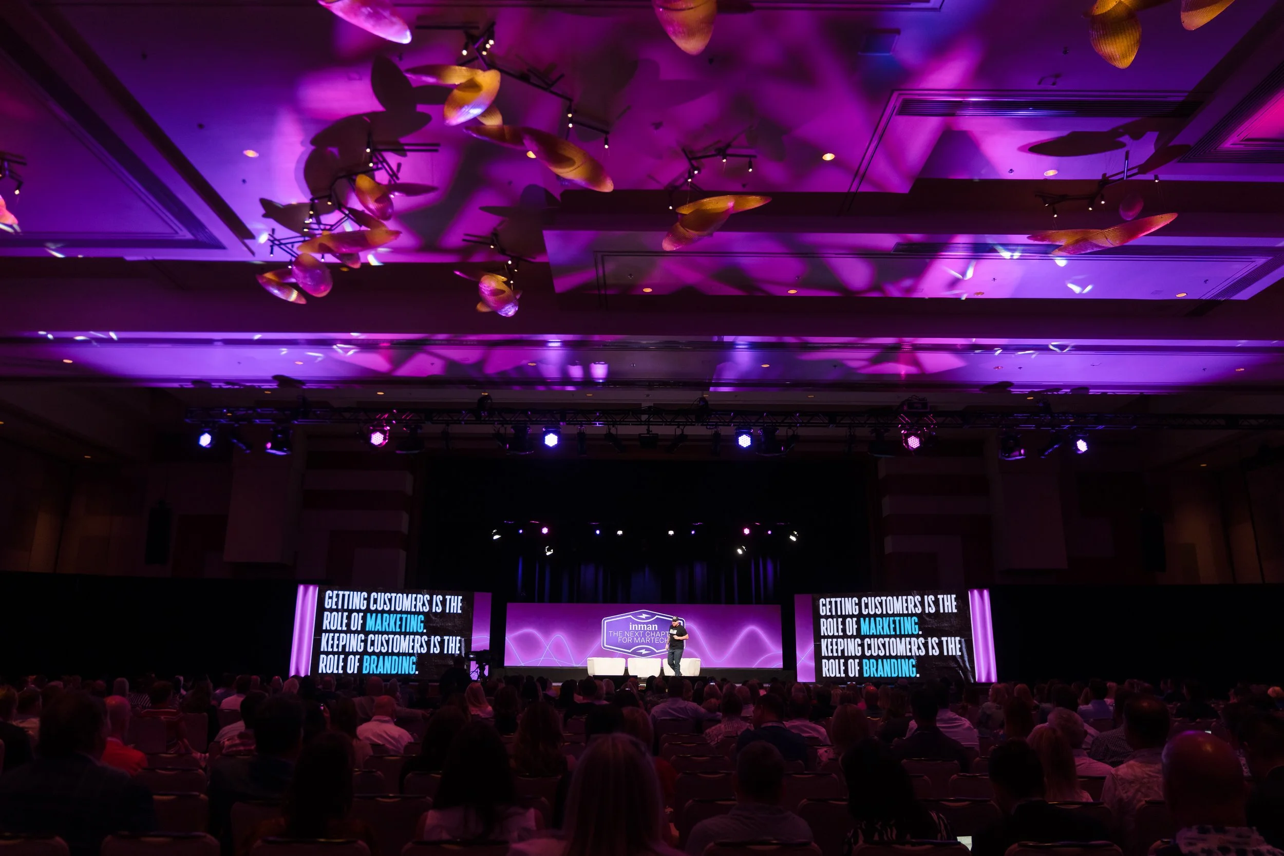 Conference audience during Las Vegas corporate event