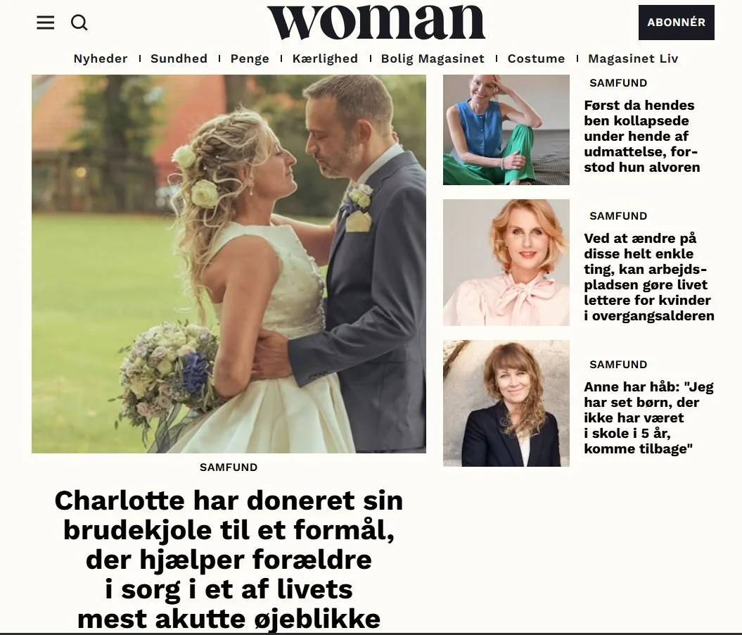 Fra kærlighedskjole til englekjole(r)…