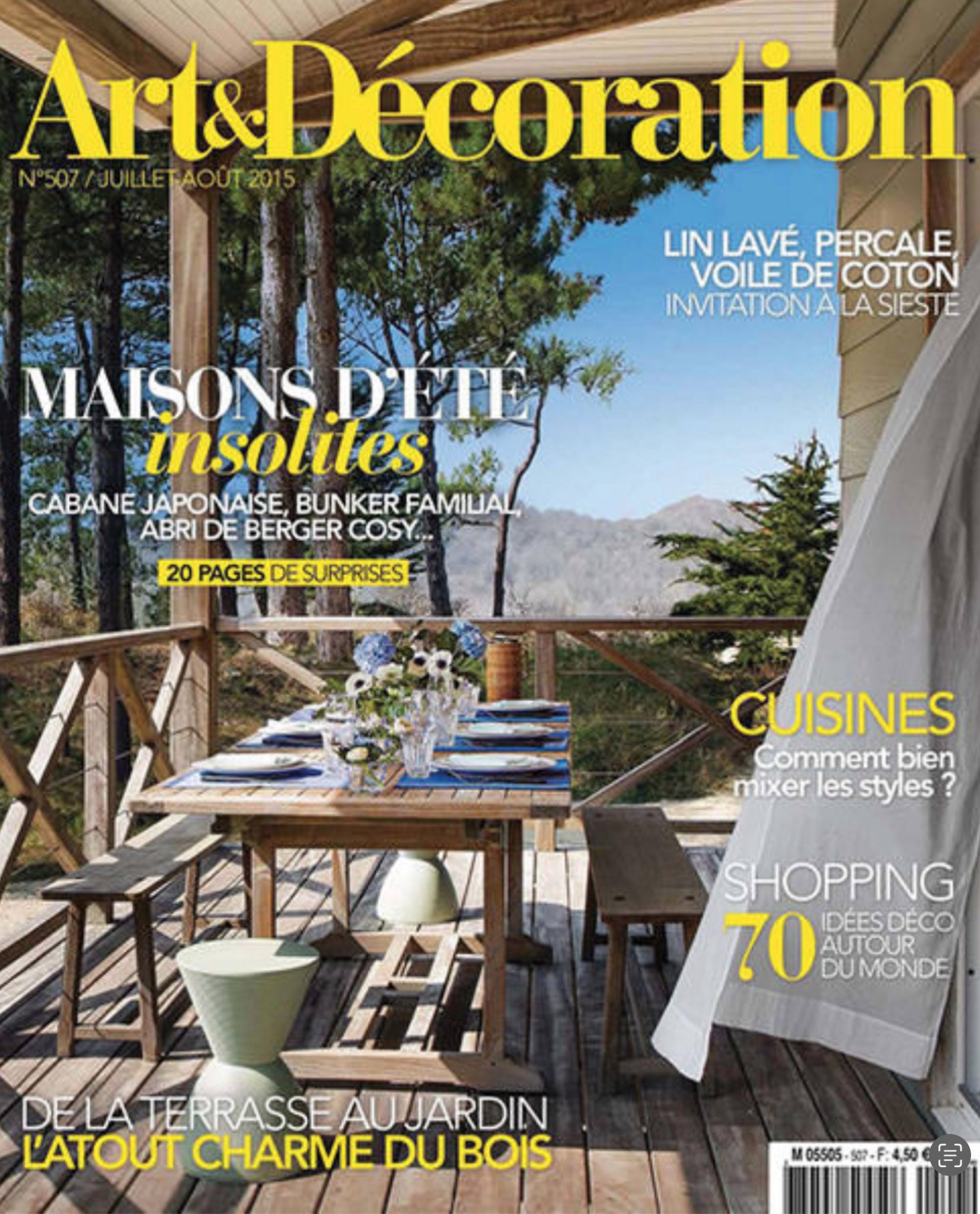 Magasine Art & Décoration…Le Blockaus
