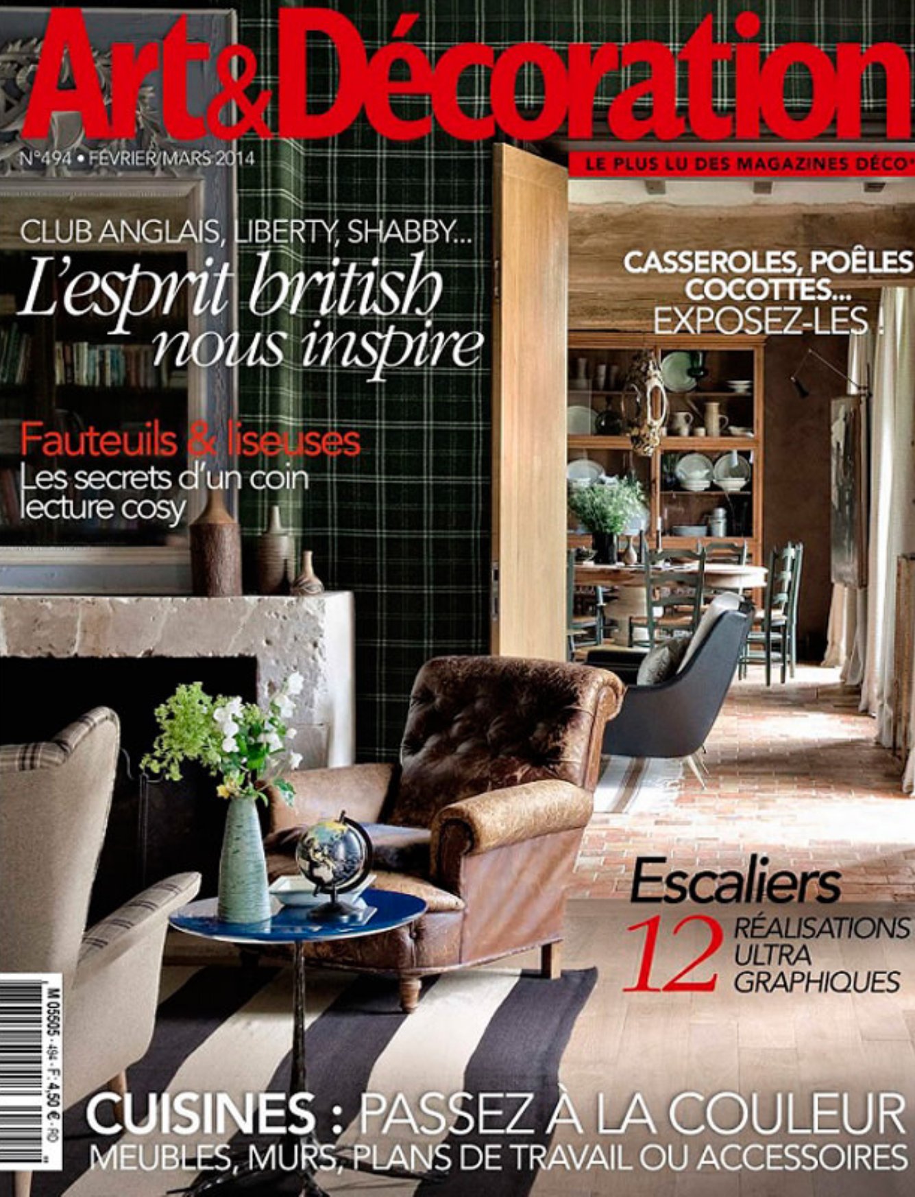 Magasine Art & Décoration…Loft au masculin