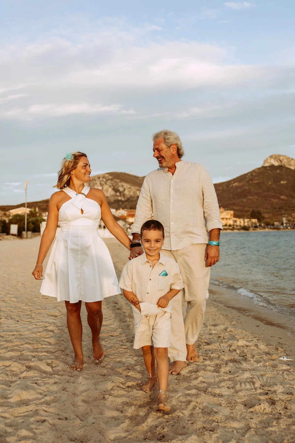 Family photography in Sardinia