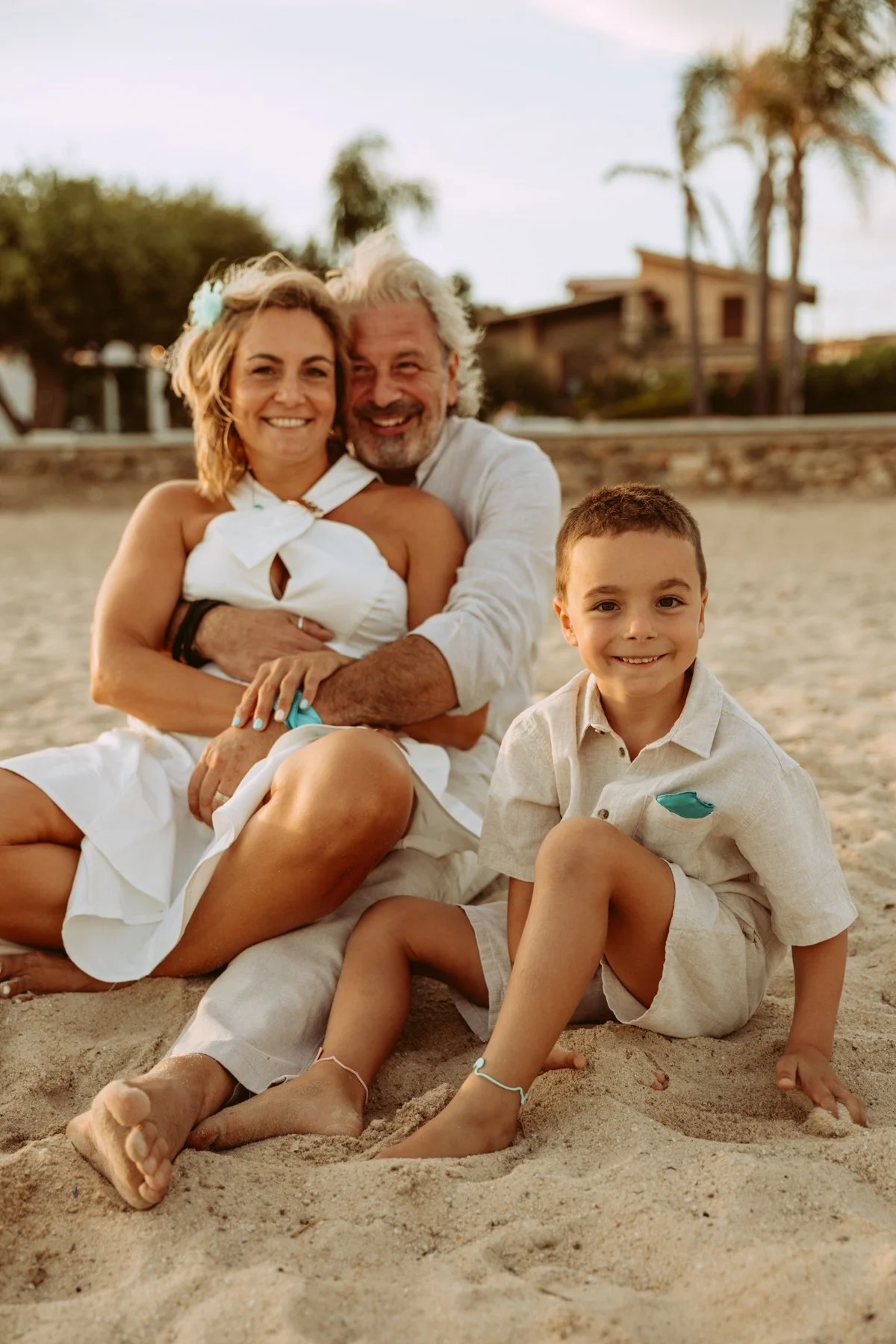 Family photography in Sardinia