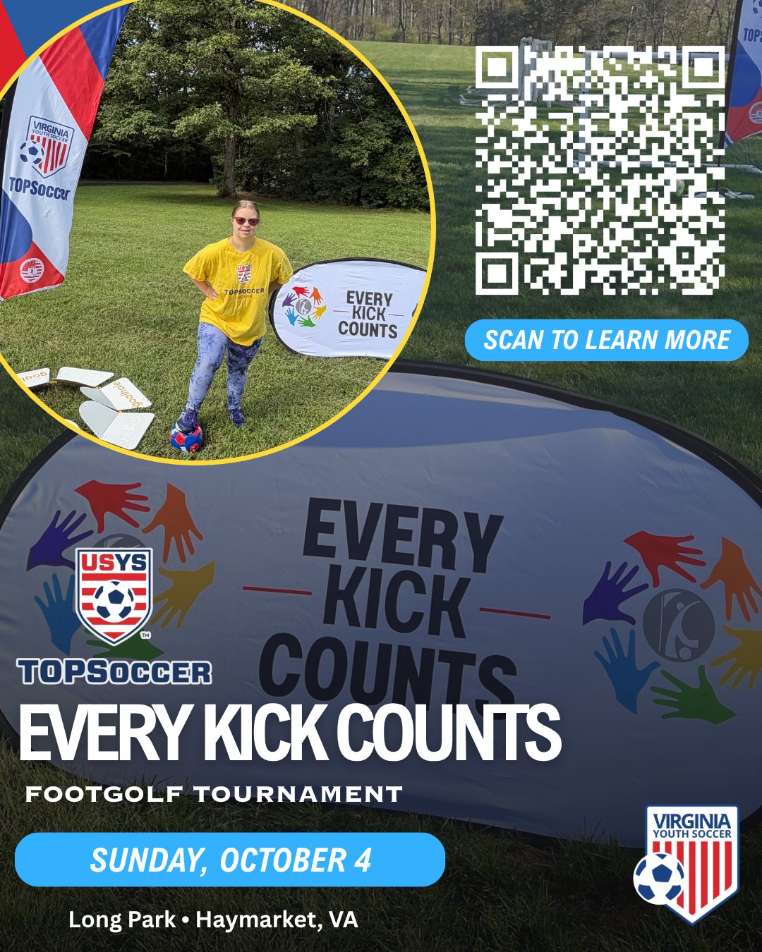 Every Kick Counts – TOPSoccer Foot Golf Fundraiser