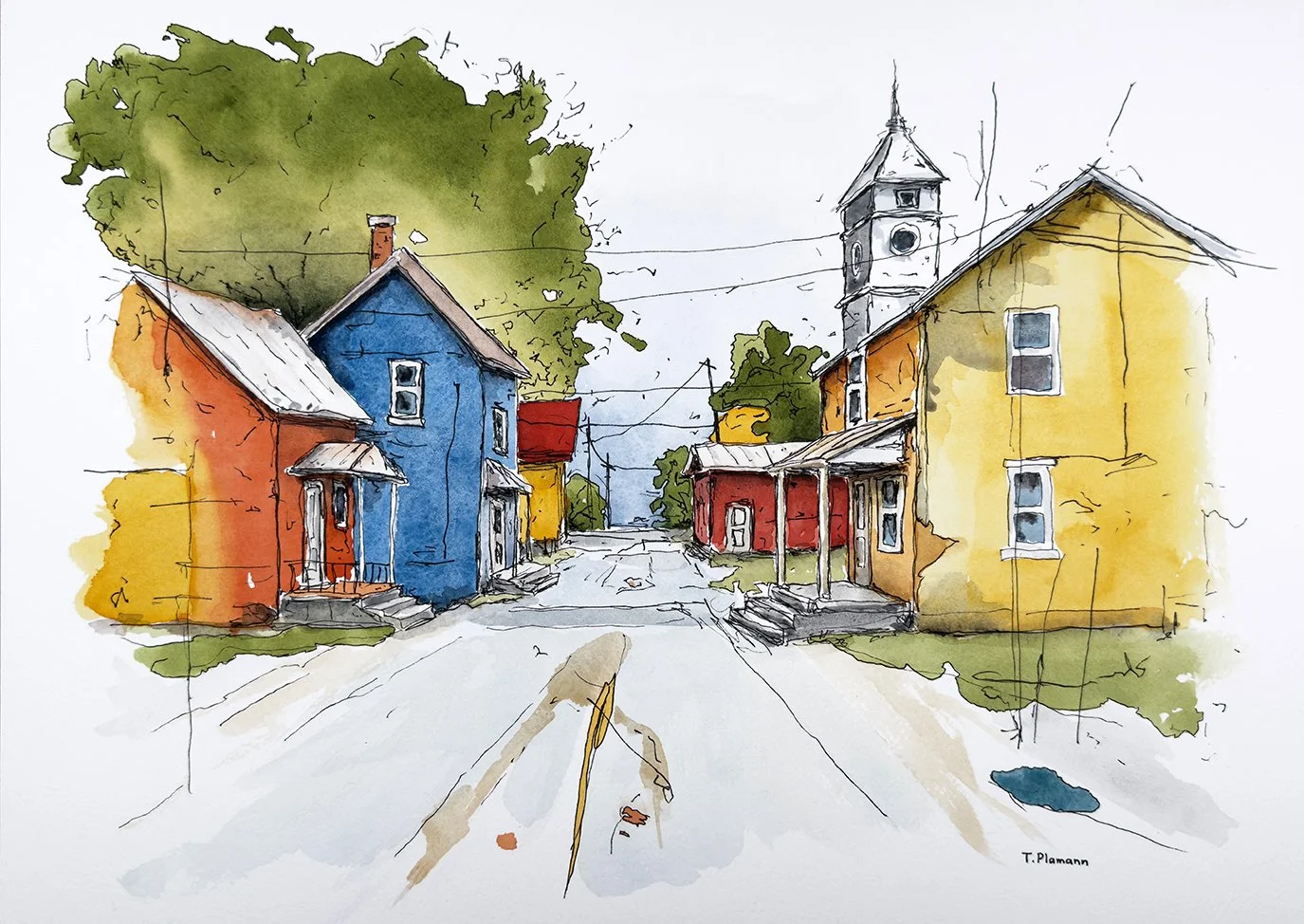 Morning in the Village