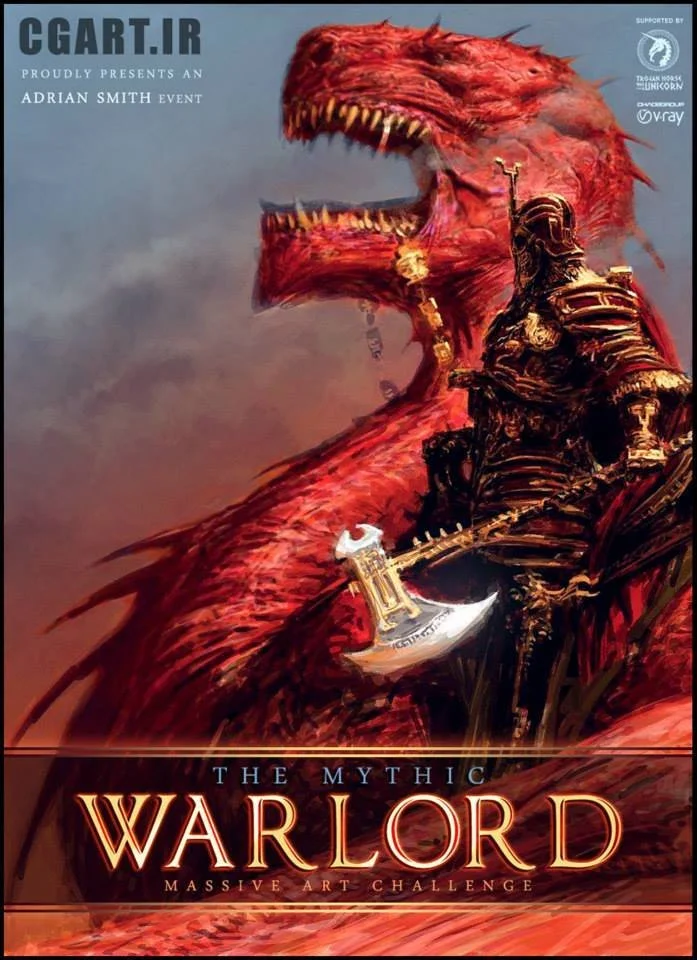 "The Mythic Warlord" event judged by Adrian Smith