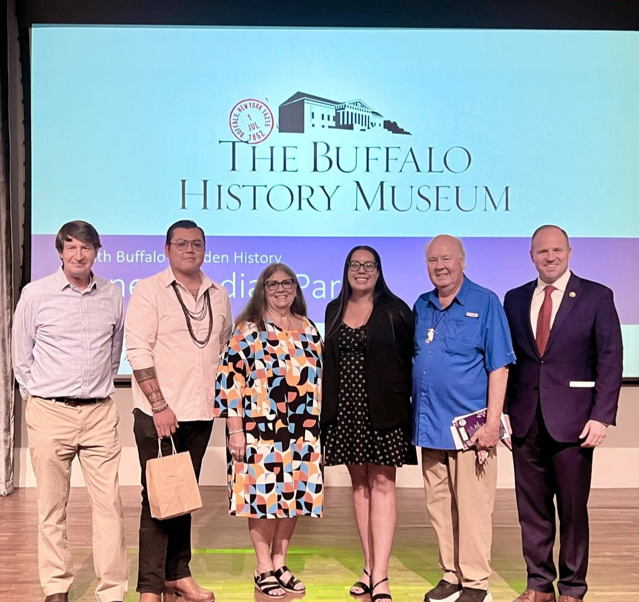 Panelists at the event