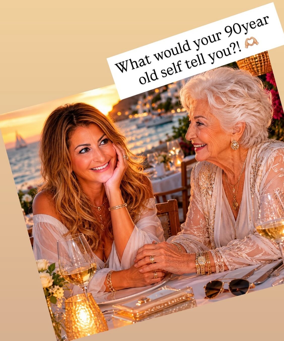 The days are long but the years are short. 🥹

What would my 90 year old self tell me now?! 

- Move and dance more ❣️
- Trust your instincts and go with your gut ❣️
- Stop stressing over the little things ❣️
- What will be , will be ❣️
- Life is tru