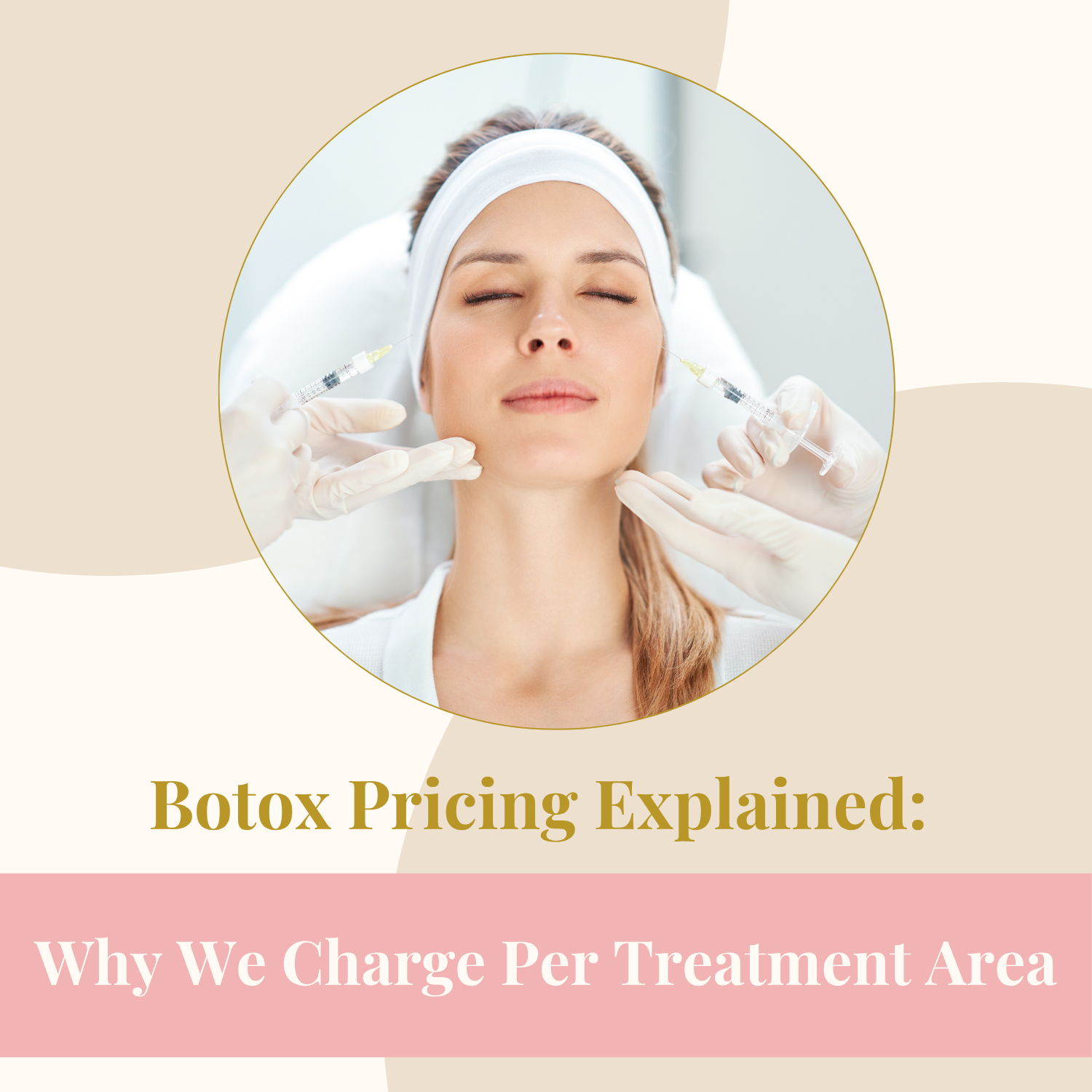 Botox Pricing Explained:      Why We Charge Per Treatment Area