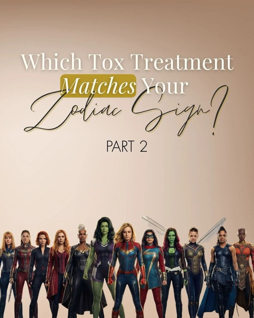 Your zodiac has main-character energy&hellip; and so does your tox ✨♈♉♊

✨Part 2 ✨is here, and we&rsquo;re matching your sign to the tox treatment that fits your vibe: bold, balanced, or effortlessly refreshed. Whether you&rsquo;re all about soft gla