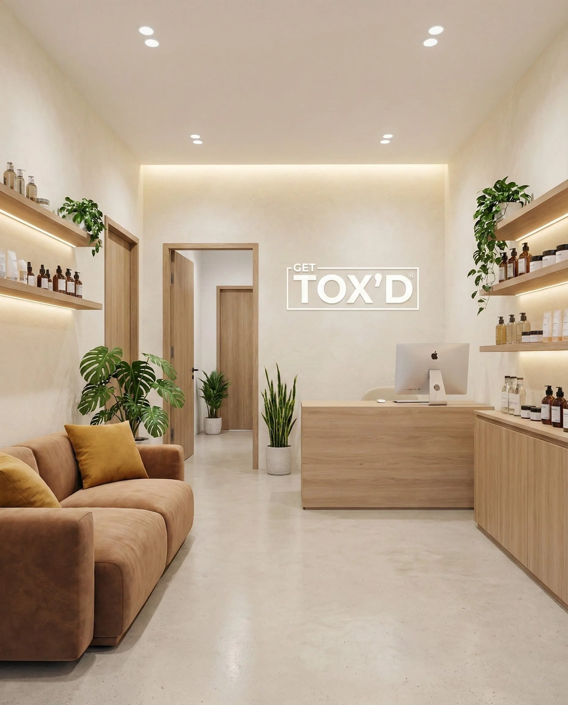 Part-time Tox’d partner collaborating with supportive med spa team