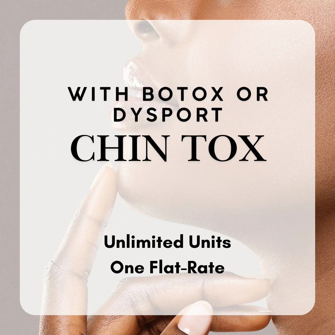 Chin with Botox or Dysport: Reduce Dimpling and Wrinkles