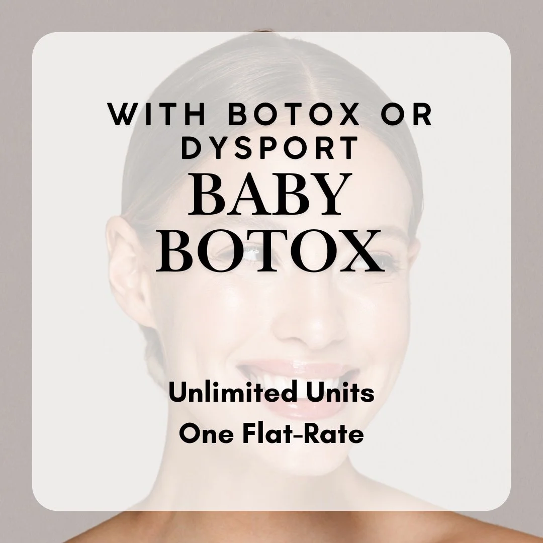 Preventative  Baby Botox with Botox or Dysport