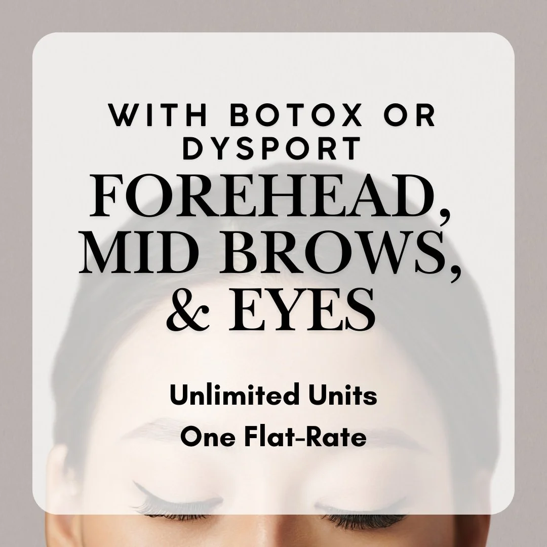 Upper Face with Botox or Dysport Treatment