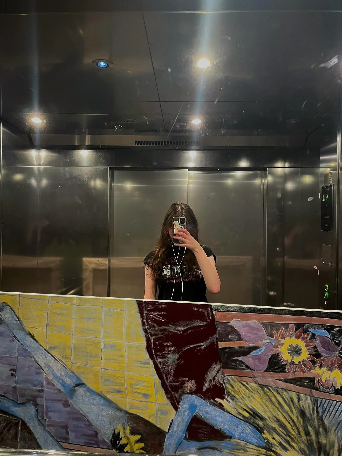 Me + making paintings I can&rsquo;t carry