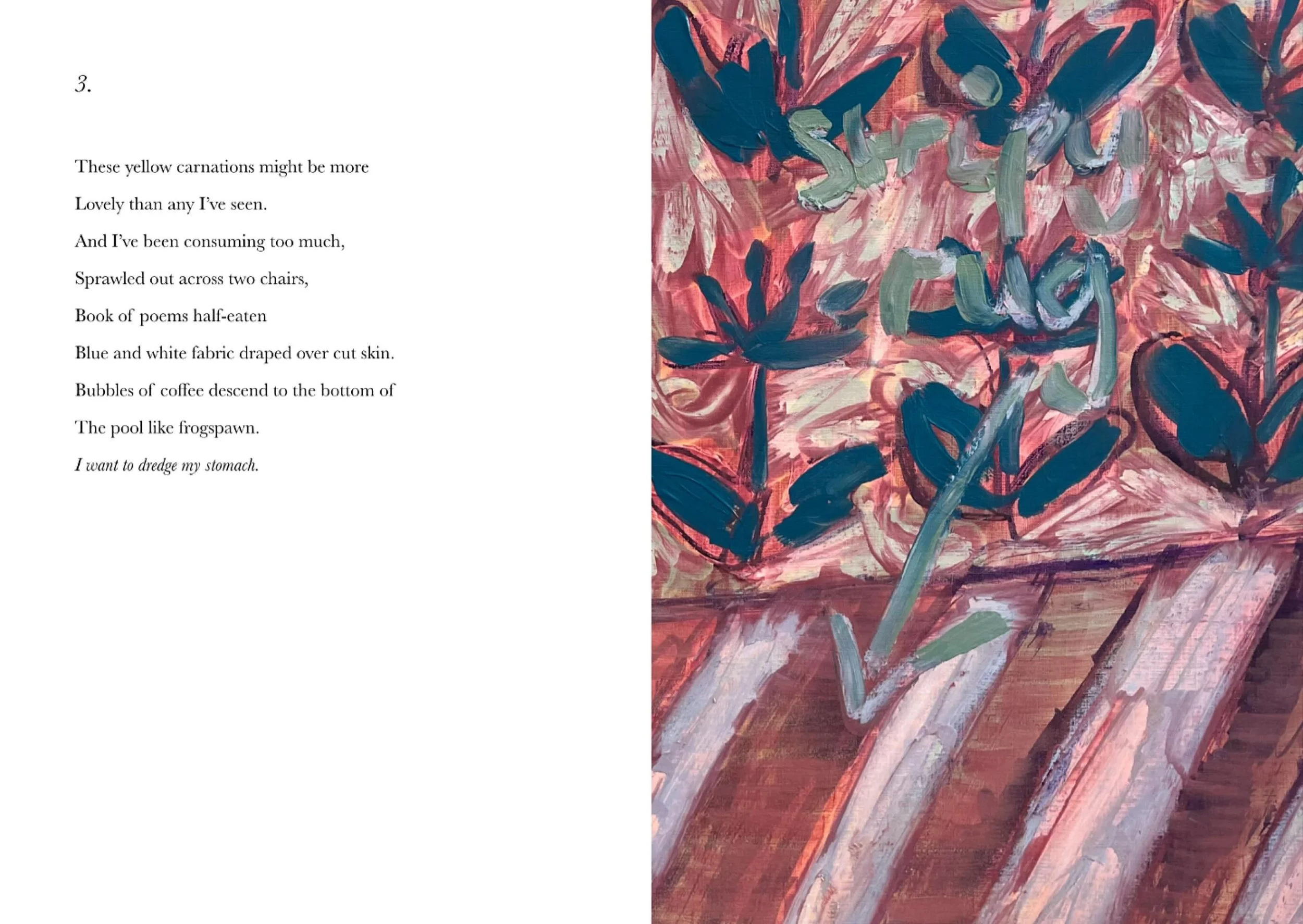 3. - Excerpt from &lsquo;a place to be still&rsquo;

Full collection on the website.