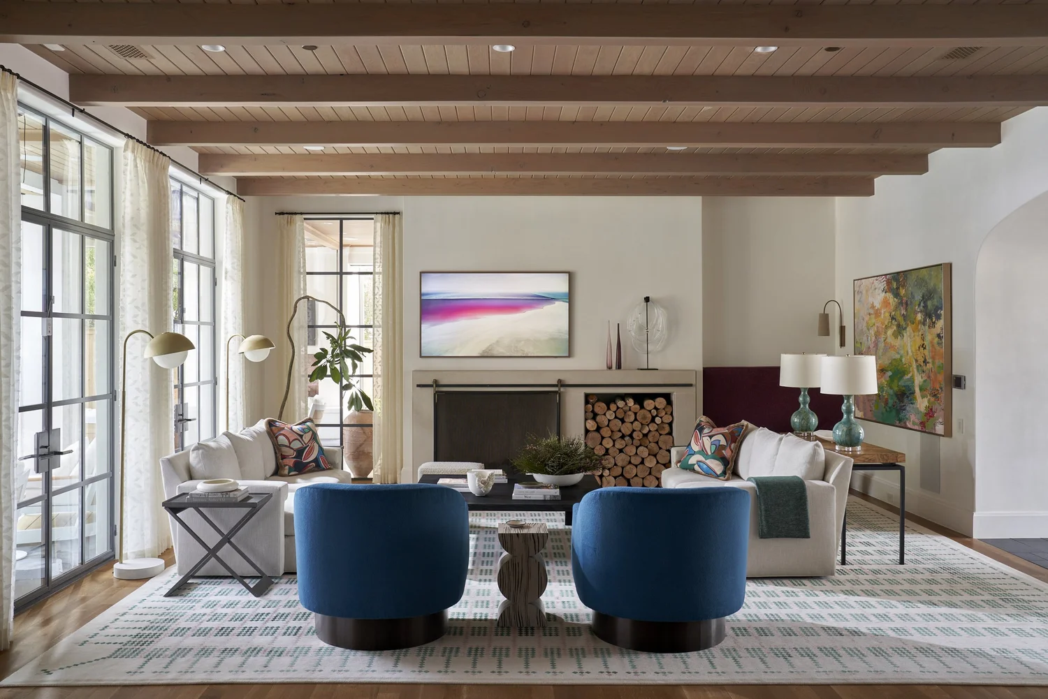 Marquette Residence, entry hall