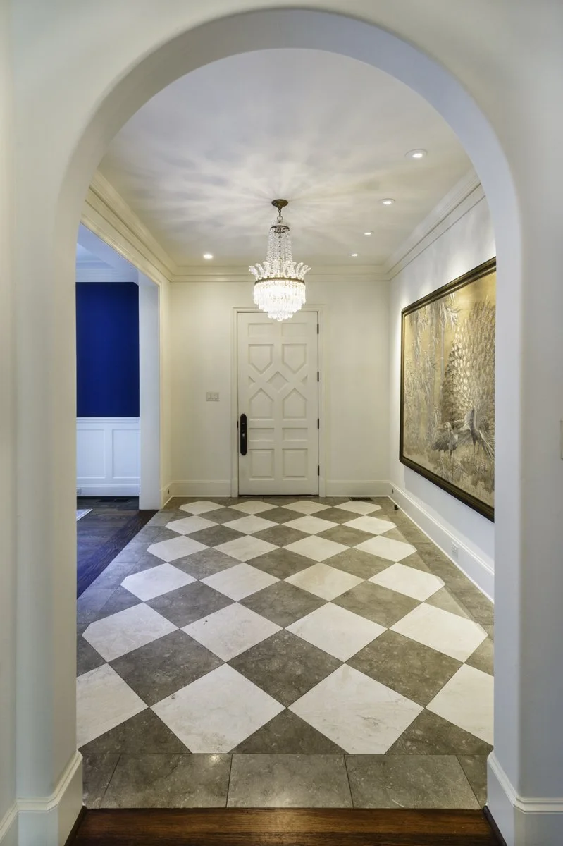 Dominique Residence, front entry