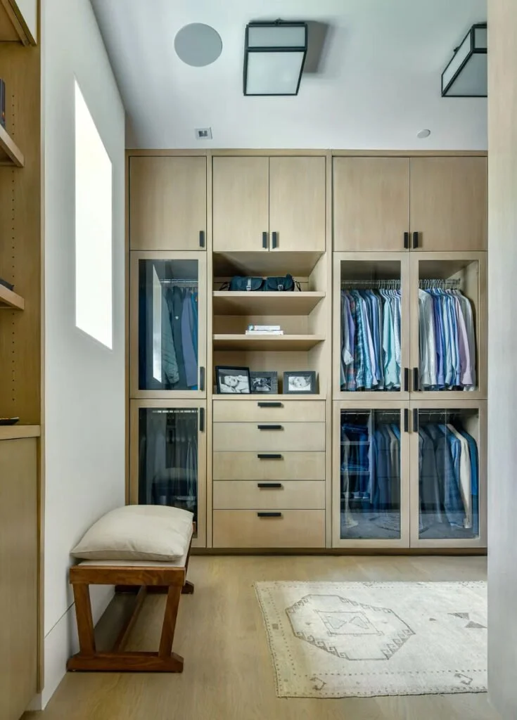 Golf Residence, dressing room