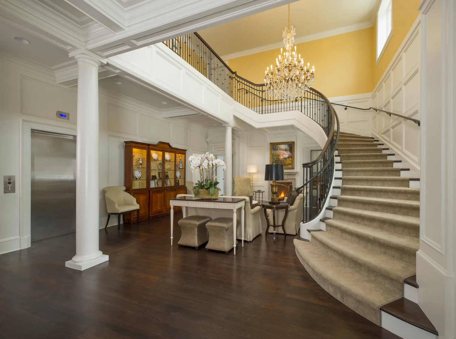SMU Kappa Alpha Theta, stair hall