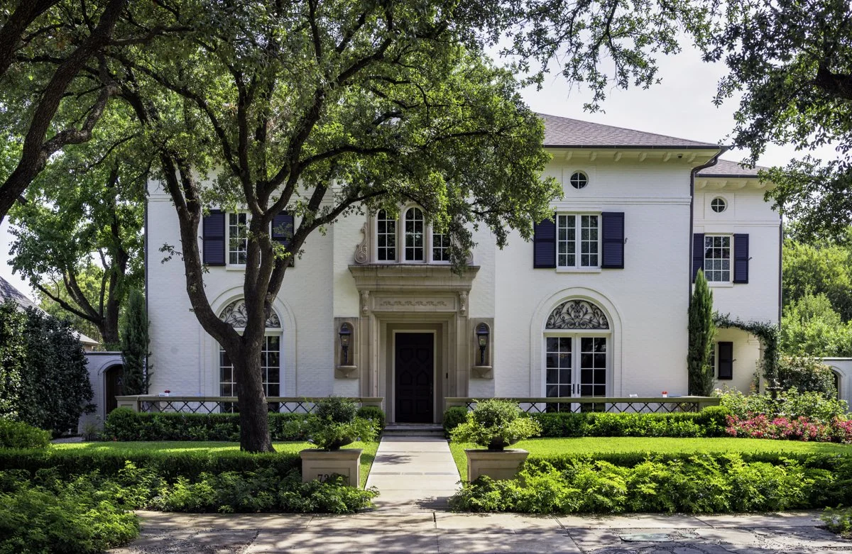 Dominique Residence, front elevation