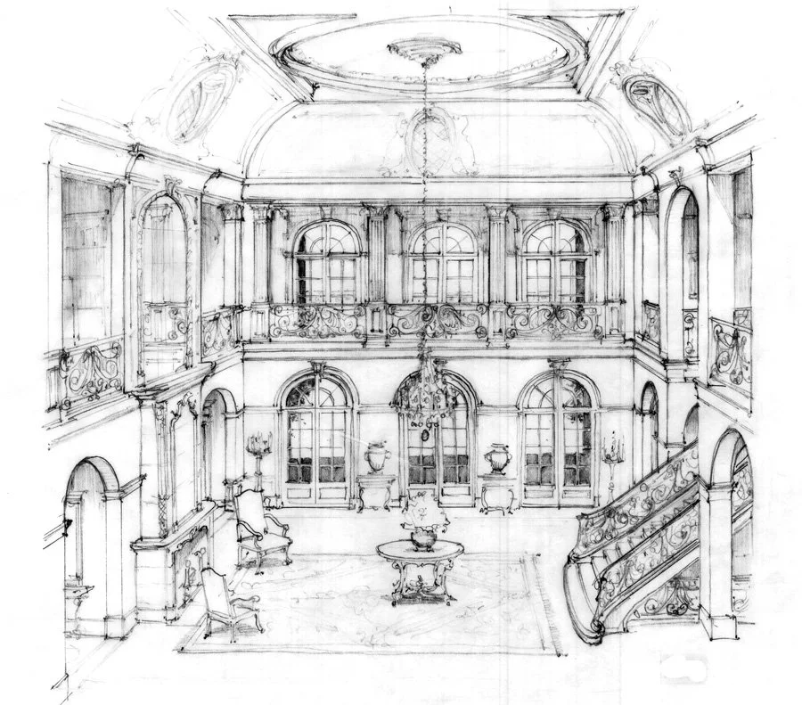 Interior perspective