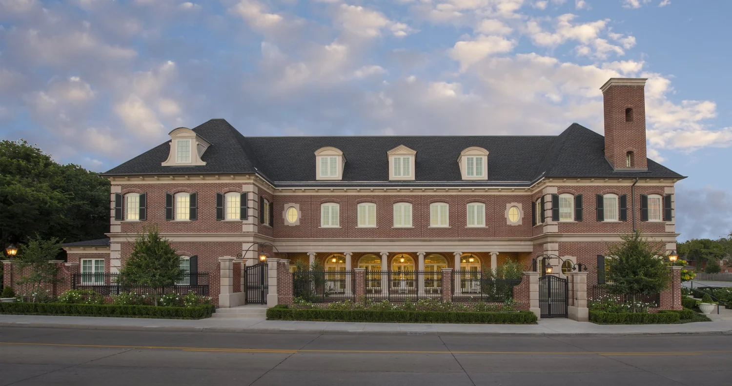 SMU Kappa Alpha Theta, side elevation