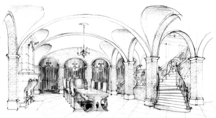 Interior perspective