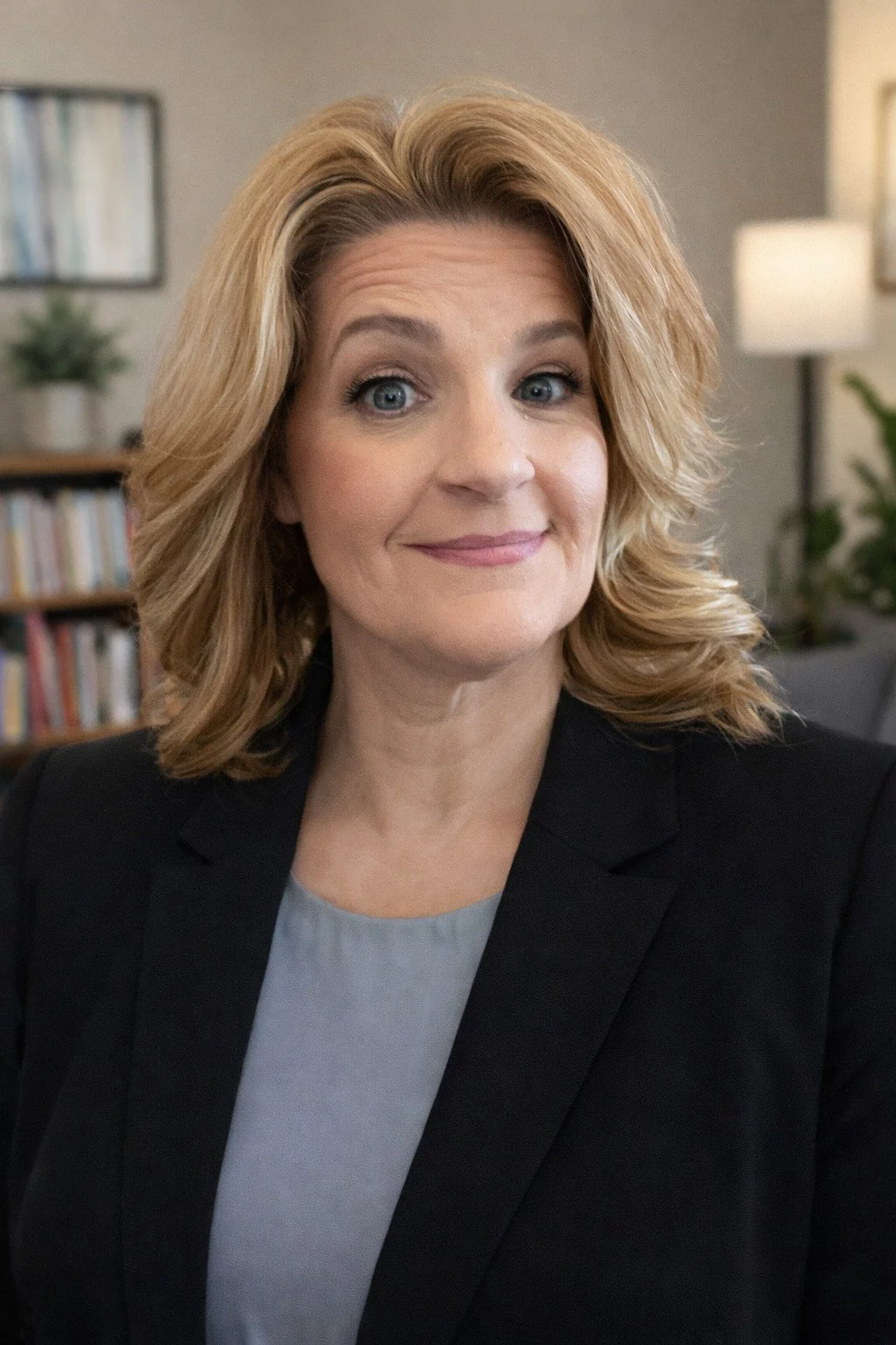 Headshot of LPC Associate, Michelle Stephan, at Living Tree Counseling Center in New Braunfels.