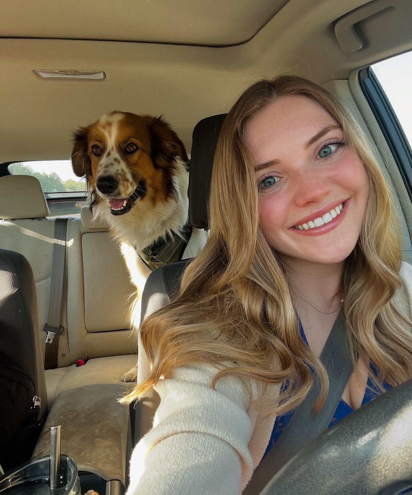On the road with my star pupil 🐾🐾🐾 on another note, high school families, schedule your tutoring session before EOCs sneak up on you!