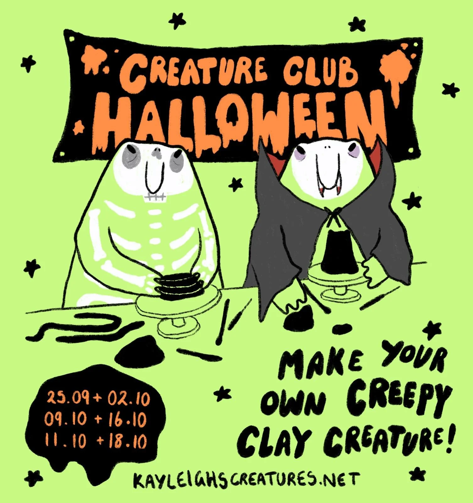 🎃 Halloween Creature Workshop 🎃