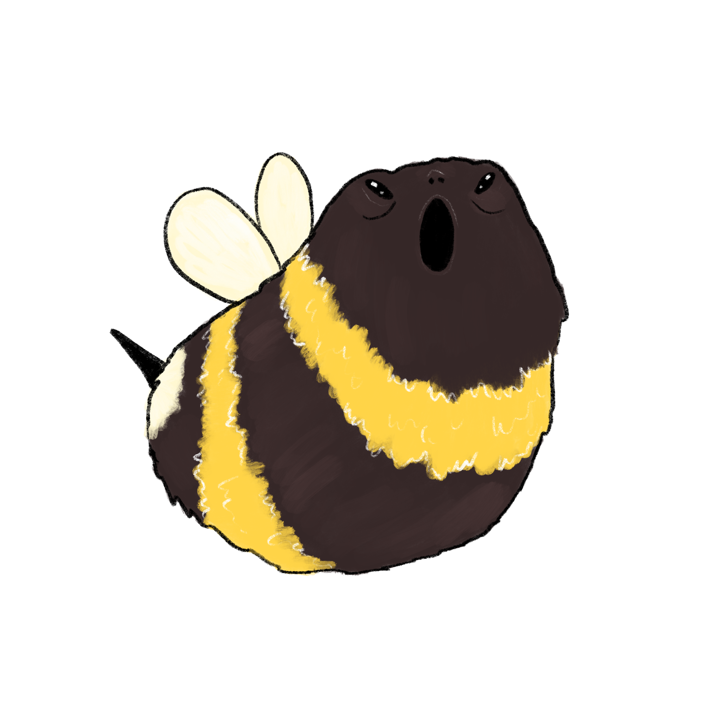 Bee sticker
