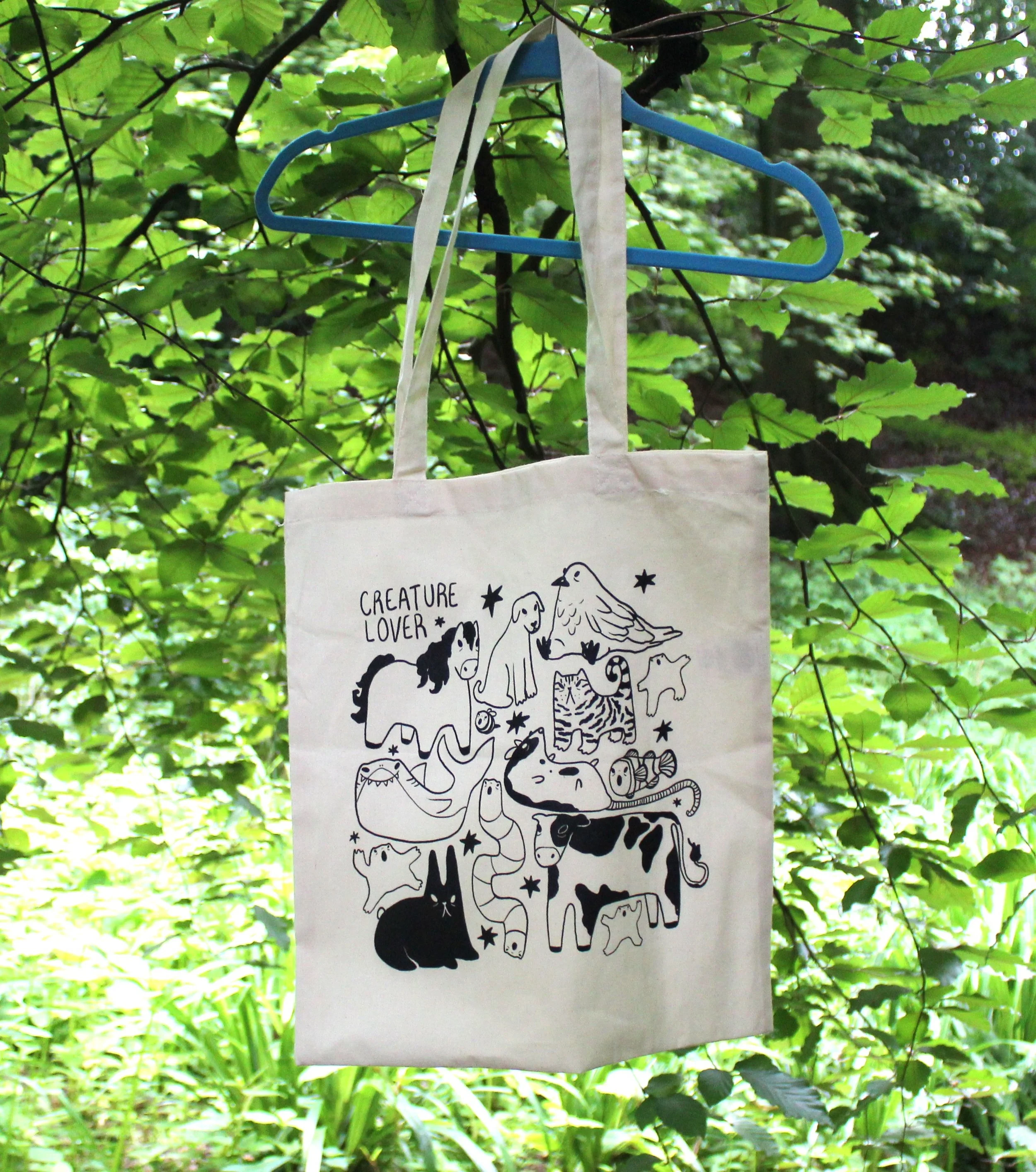CREATURE LOVER Tote Bag