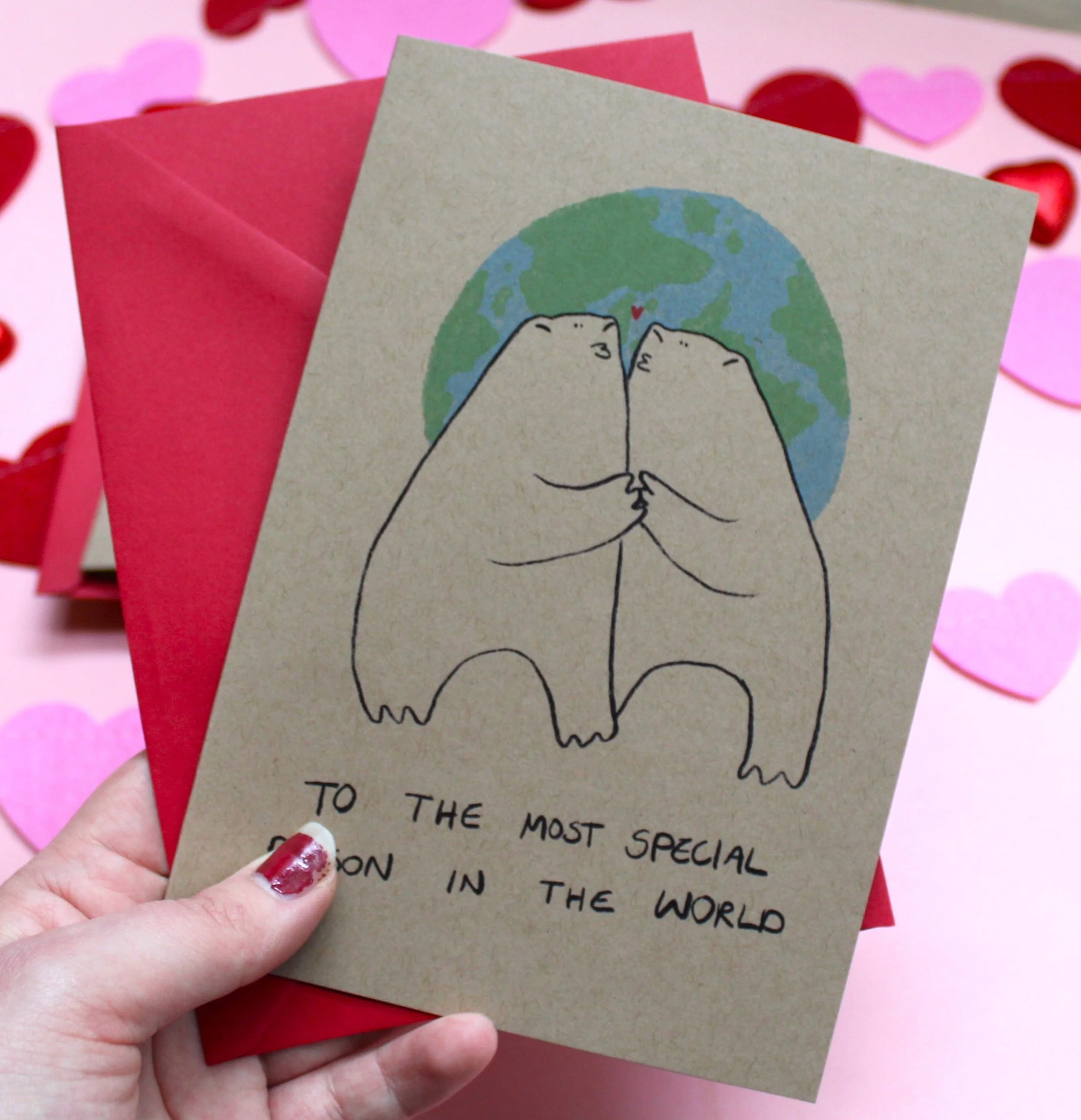 For the Most Special Person in the World - A5 Greetings Card