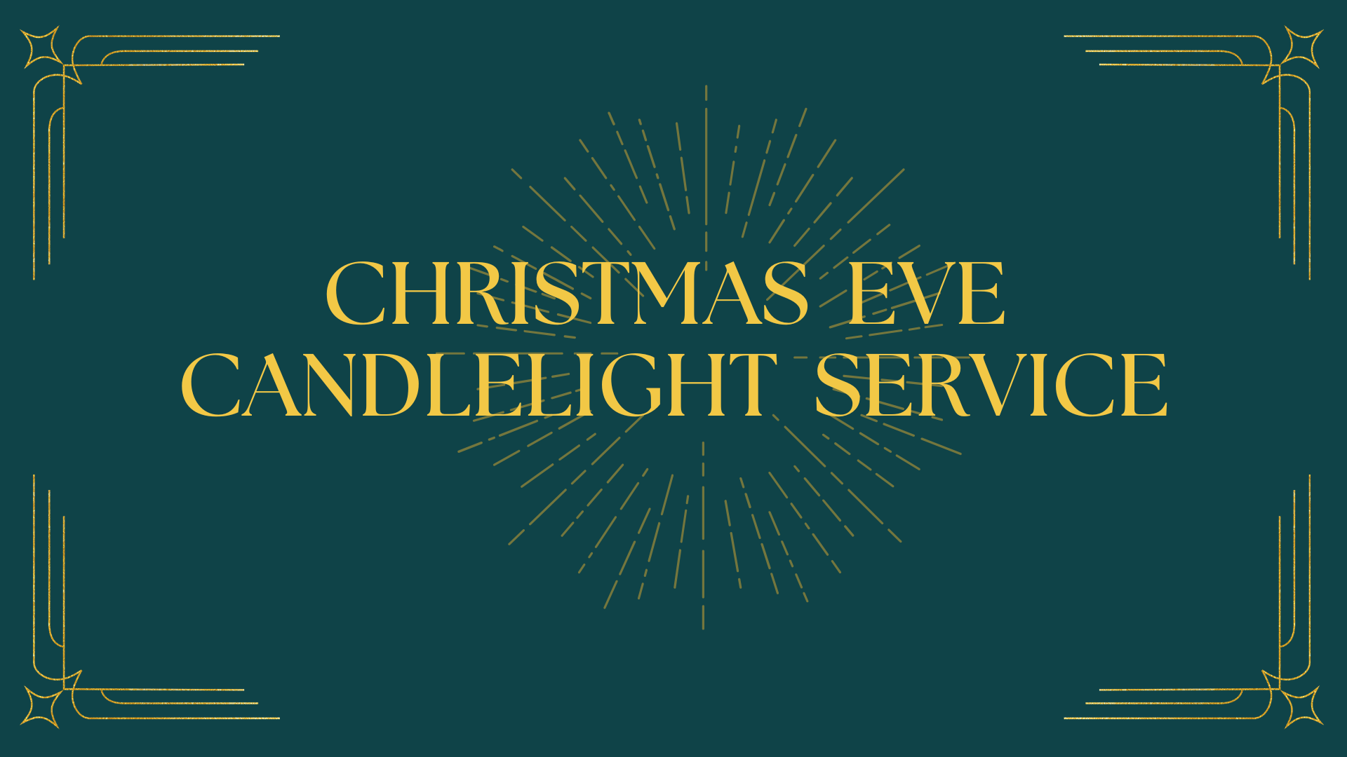 Christmas Eve Candlelight Service
