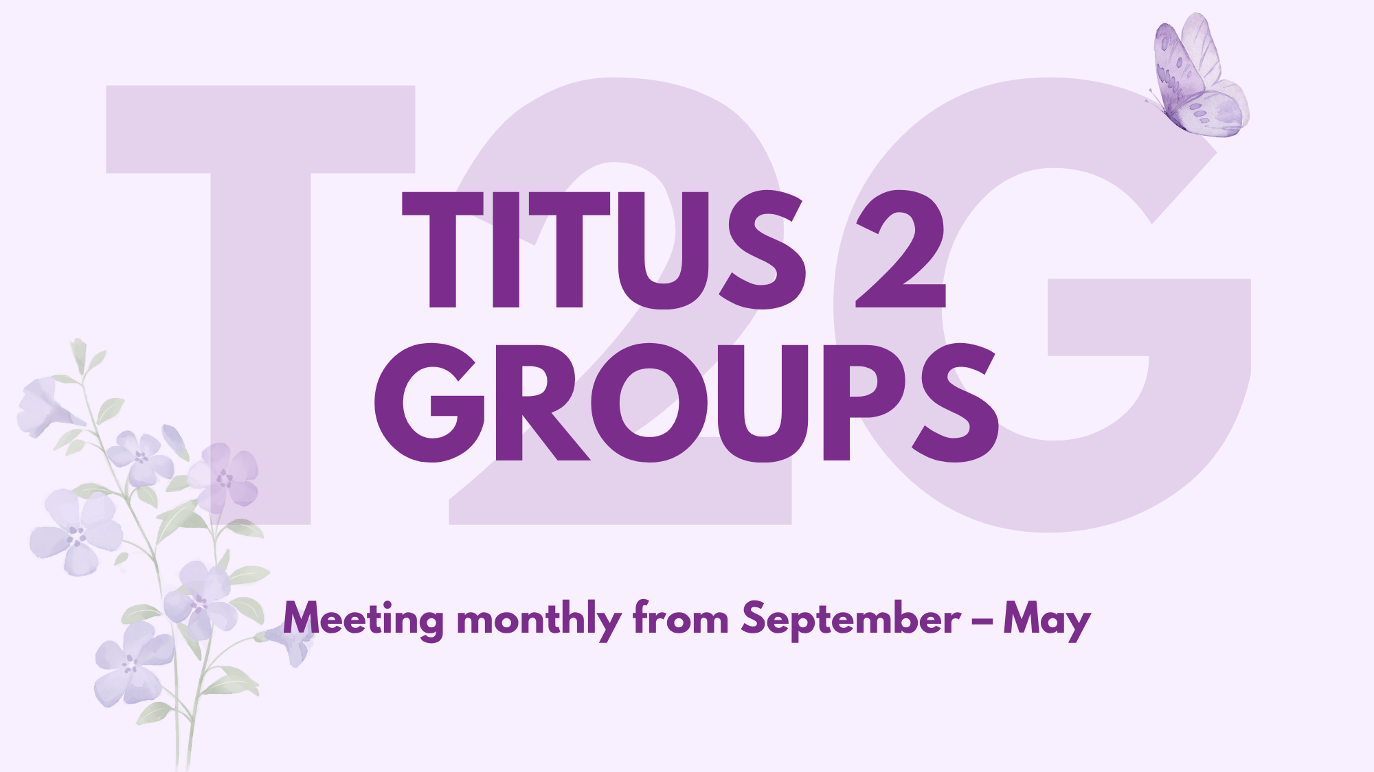Titus 2 Groups (T2G)