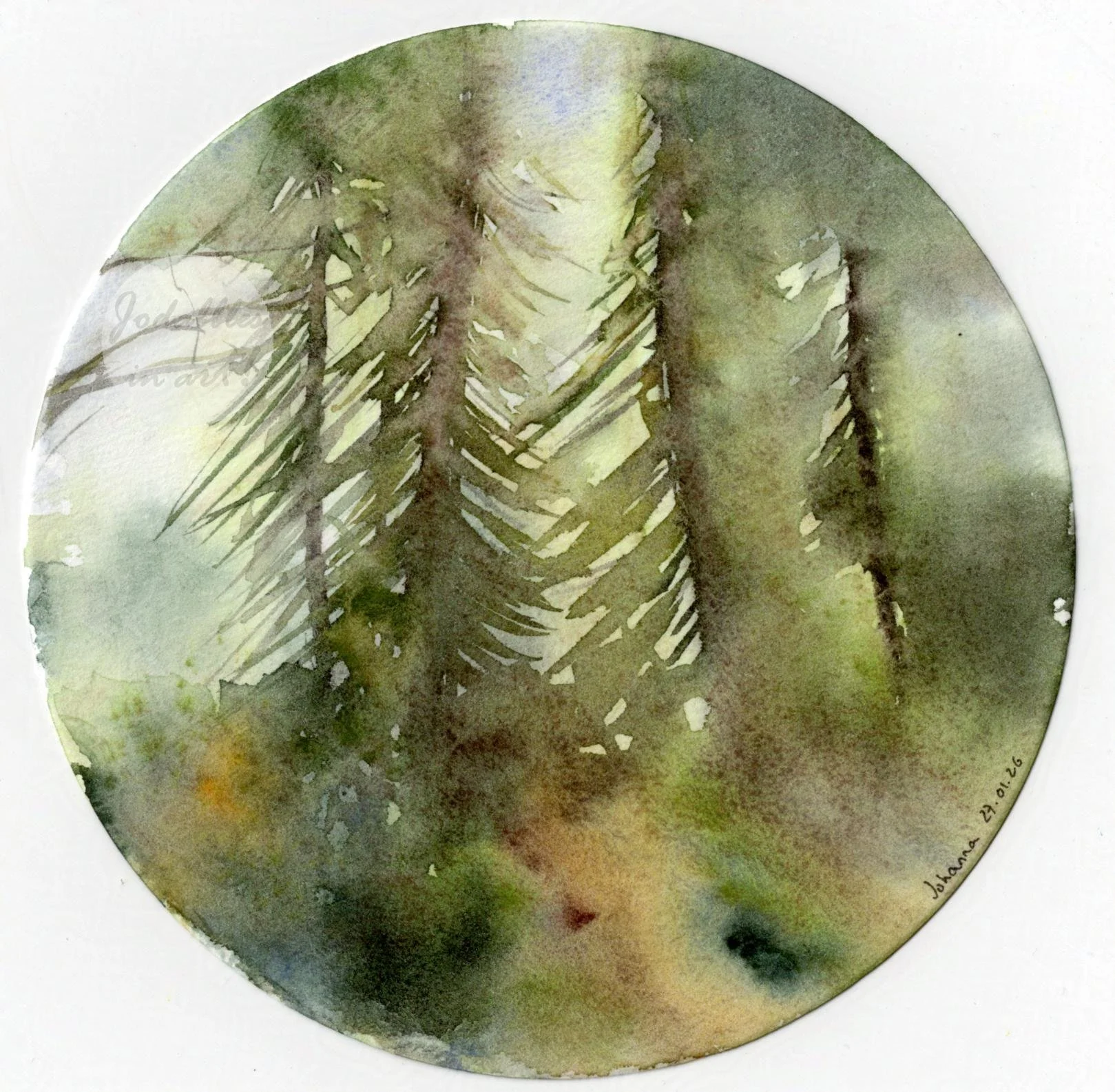 Watecolor challenge &amp; forest series